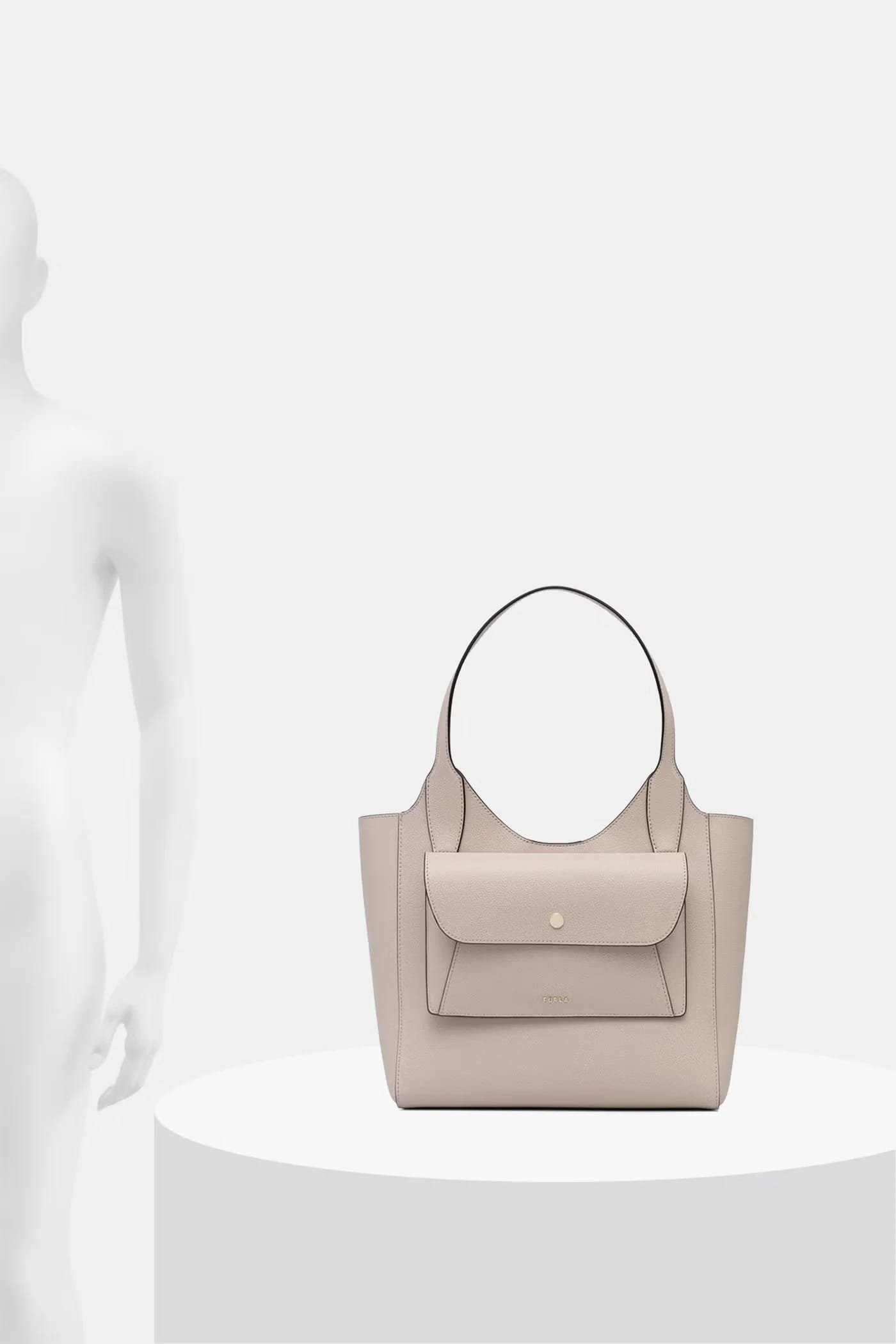Женская кожаная сумка-мессенджер Lea S Tote - фото 10