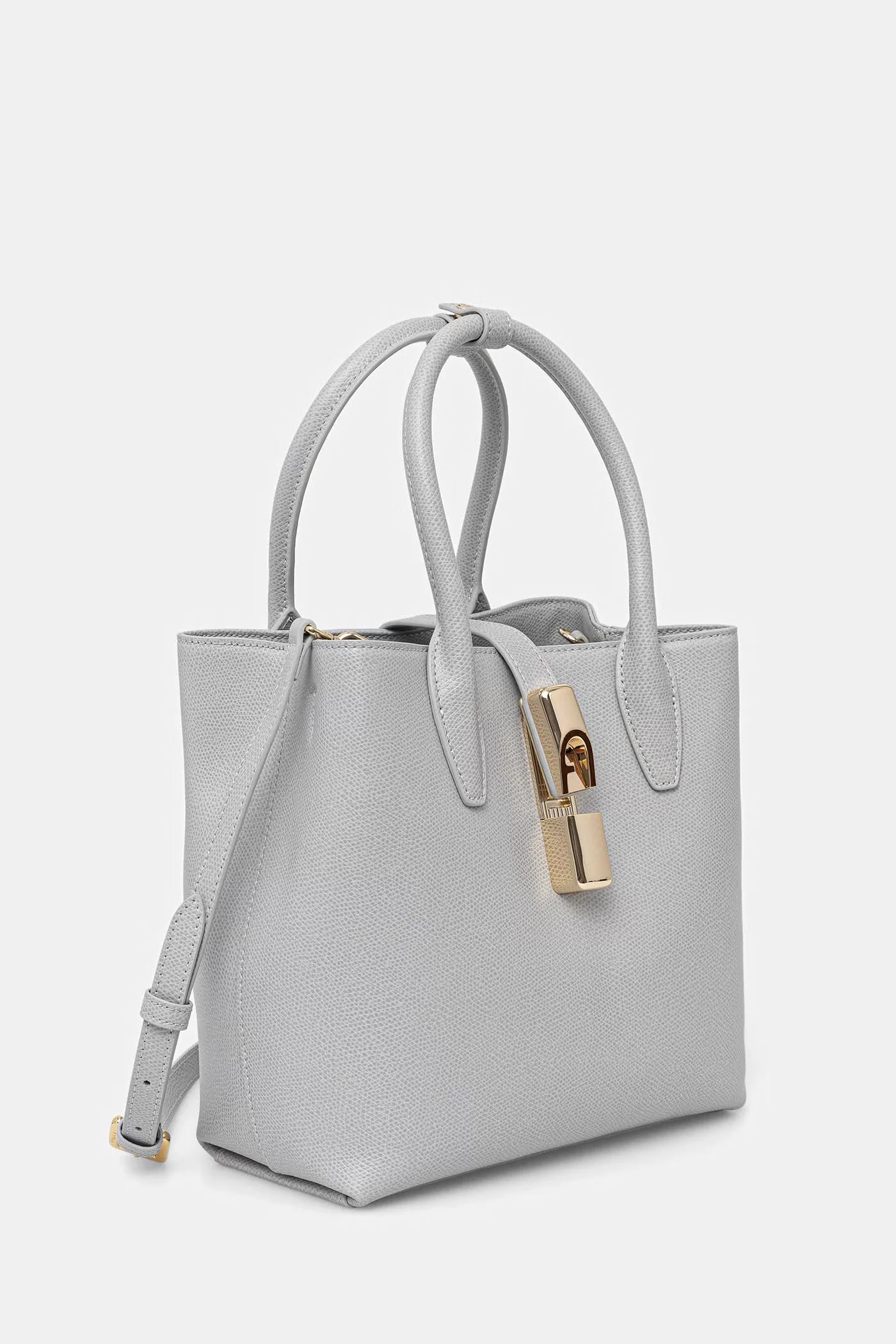 Женская кожаная сумка Goccia S Tote Base 22 - фото 2
