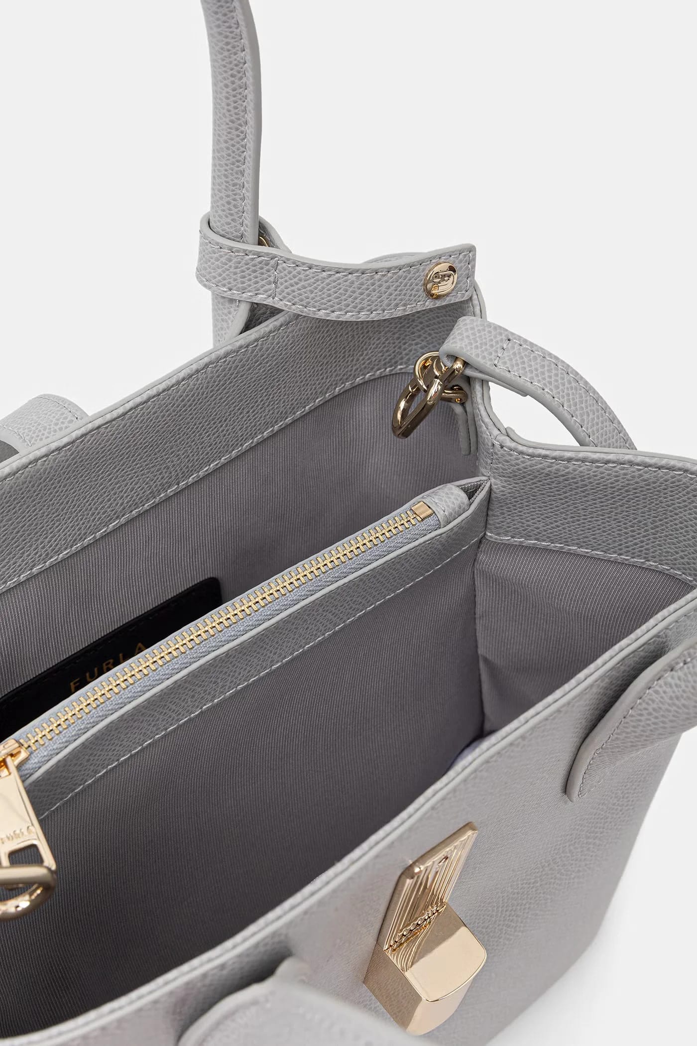 Женская кожаная сумка Goccia S Tote Base 22 - фото 5