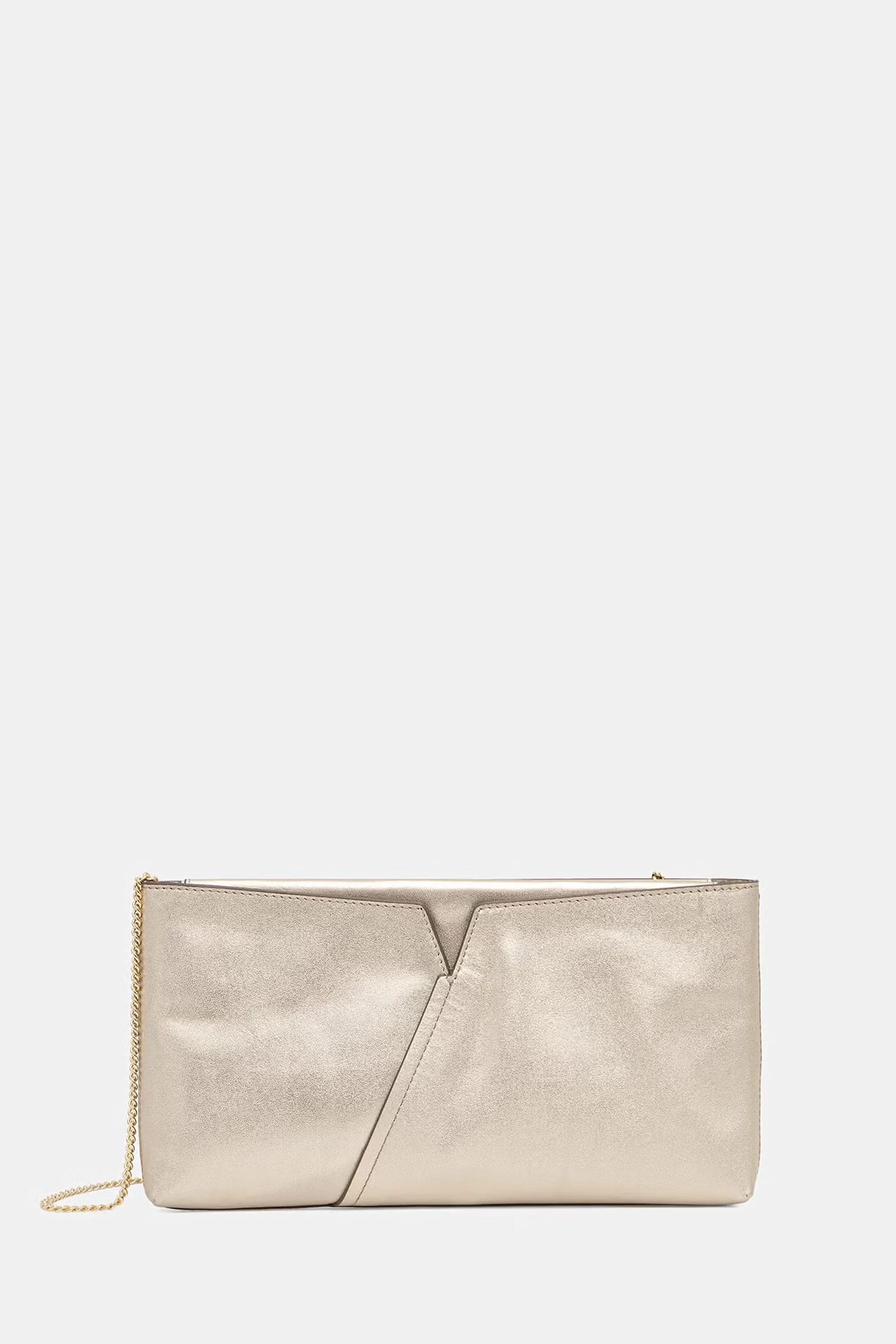 Женская кожаная сумка-клатч BOSS REVERS CLUTCH L