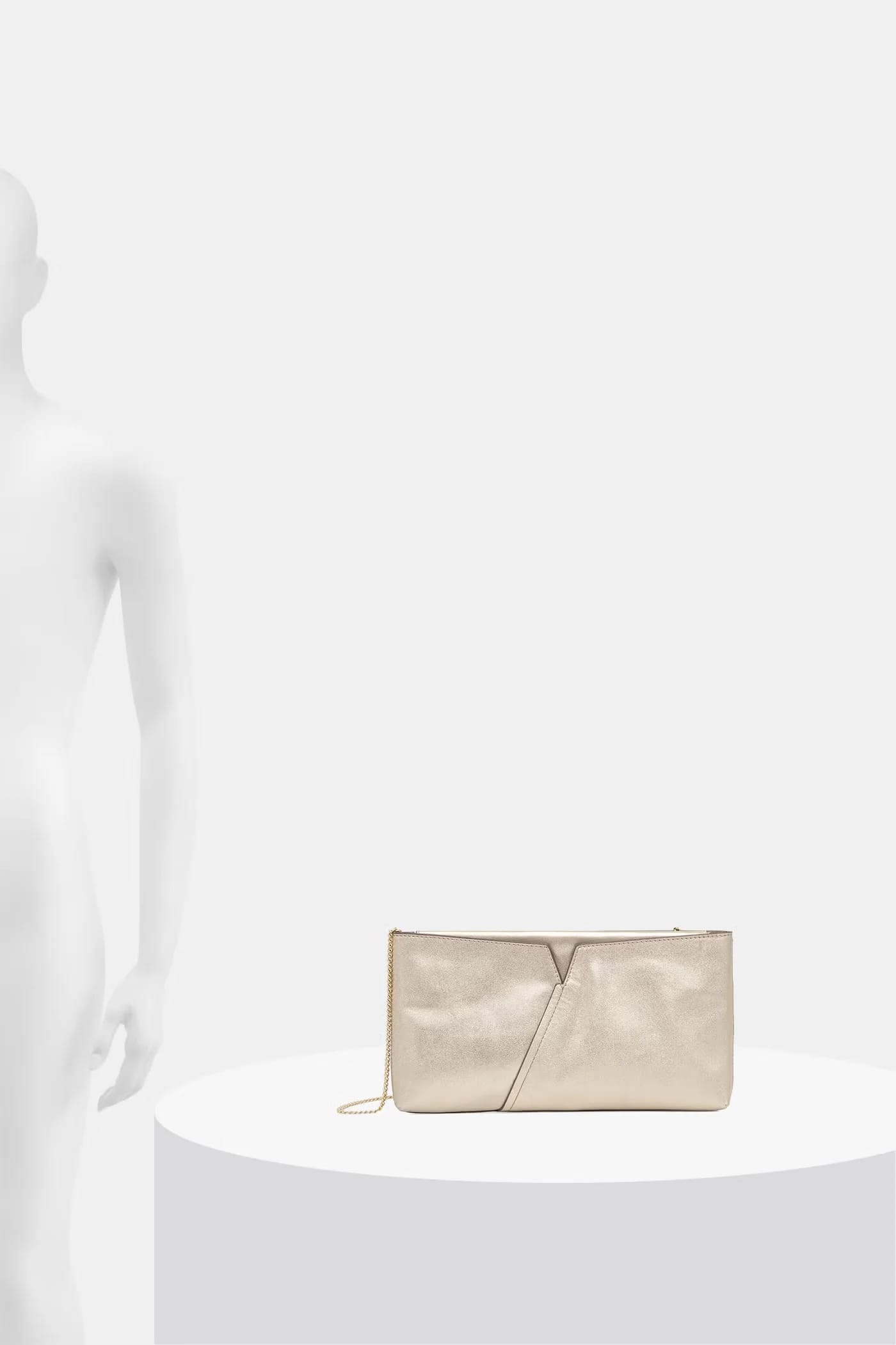 Женская кожаная сумка-клатч BOSS REVERS CLUTCH L - фото 6