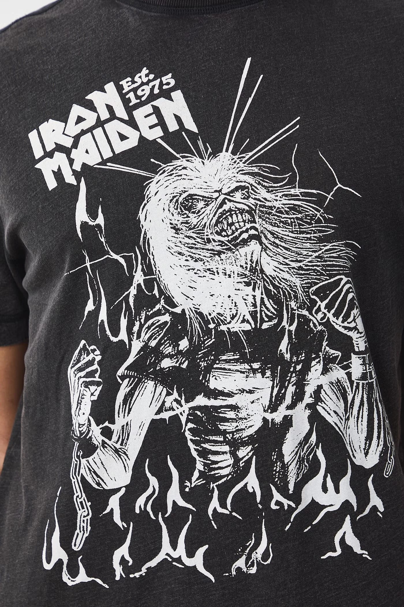 Мужская футболка Iron Maiden из хлопка - фото 5