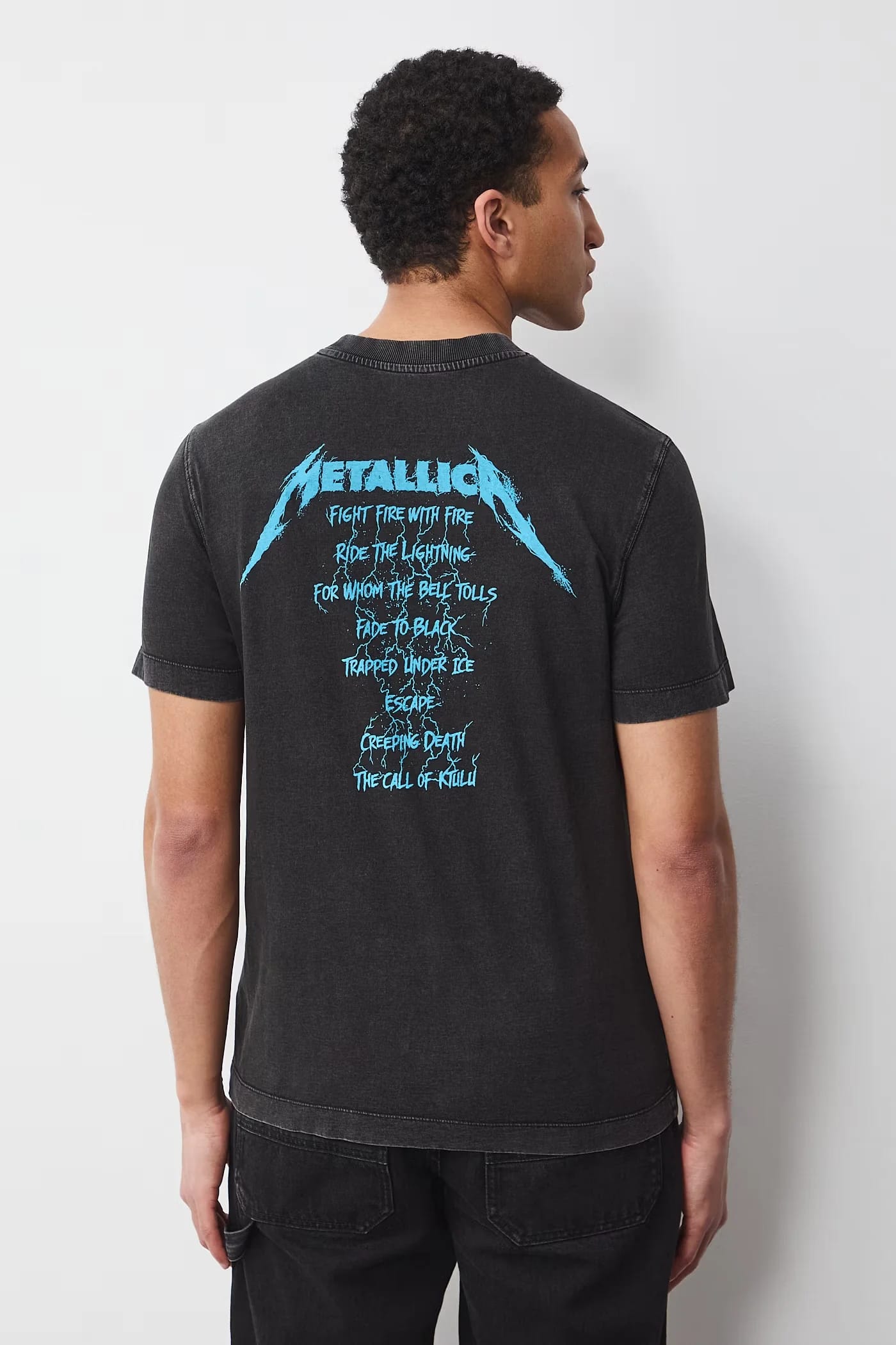 Мужская хлопковая футболка Metallica - фото 3
