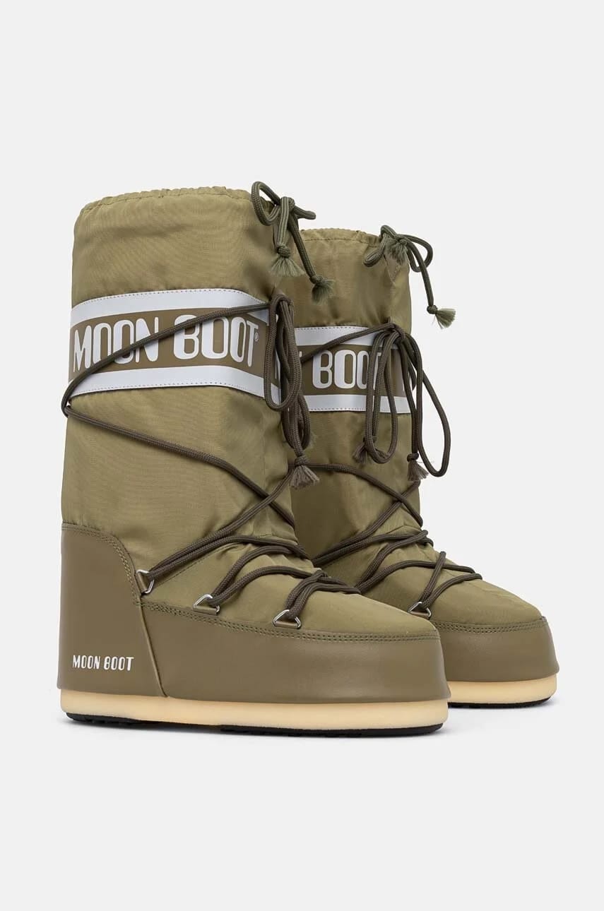 зимние ботинки MB ICON NYLON зеленые для женщин - фото 2