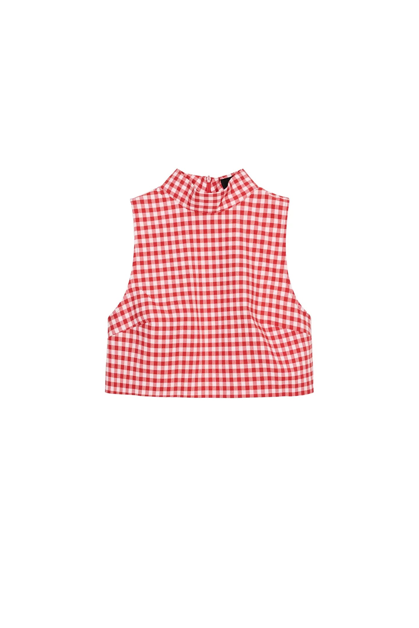 Укороченный топ VICHY CHECK - фото 3