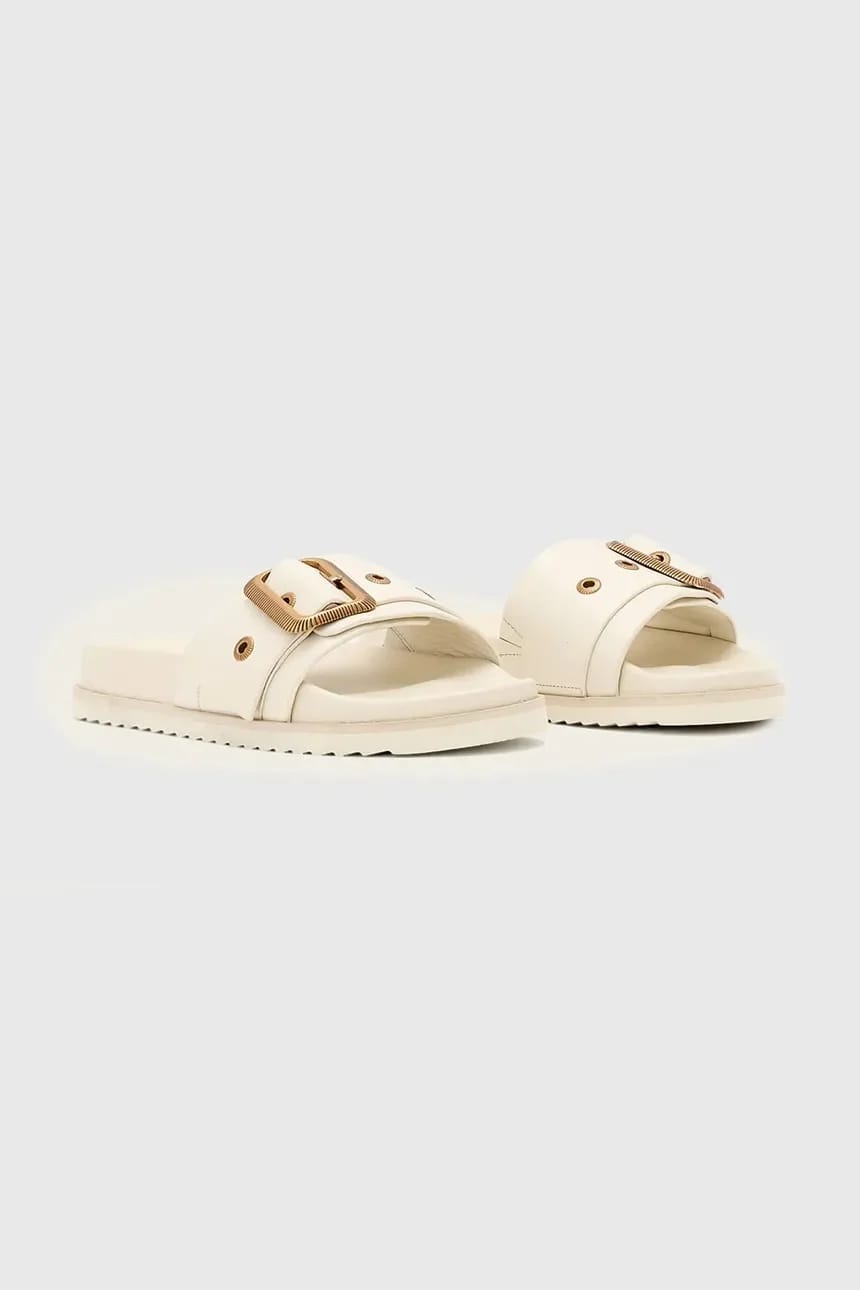 Женские кожаные шлепанцы Ellie Western Sandals - фото 2