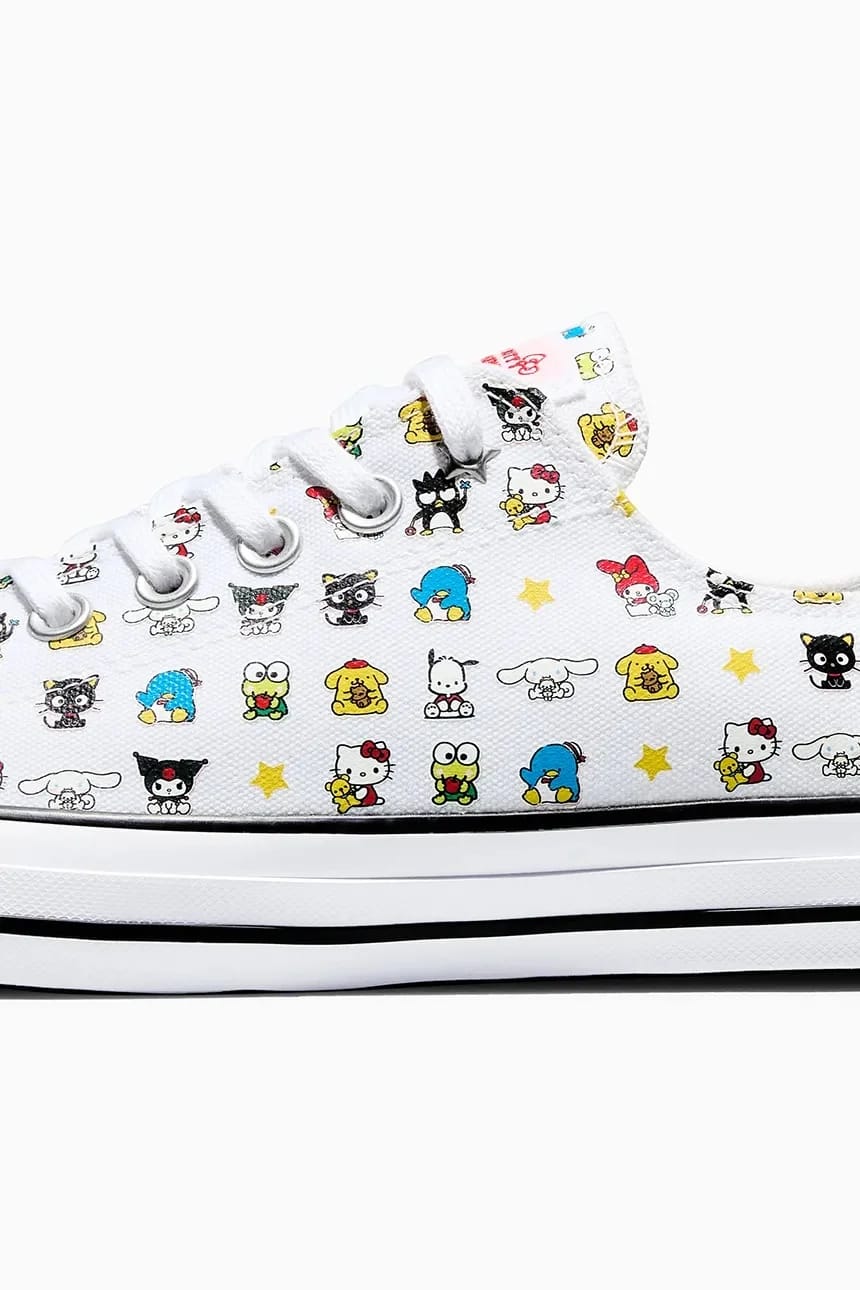 Converse x Hello Kitty Женские кроссовки Chuck Taylor All Star OX - фото 8