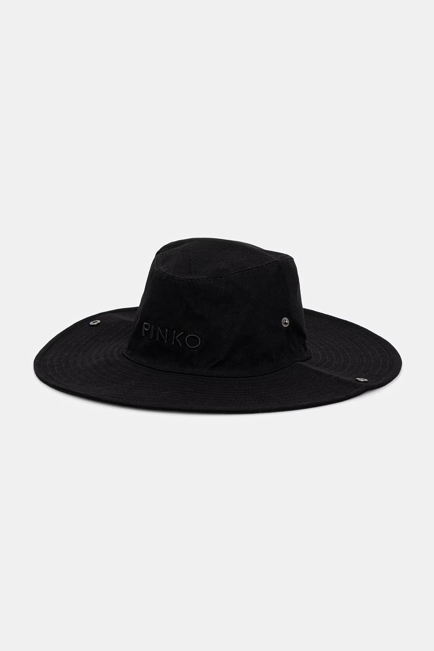 Хлопковая женская широкополая шляпа