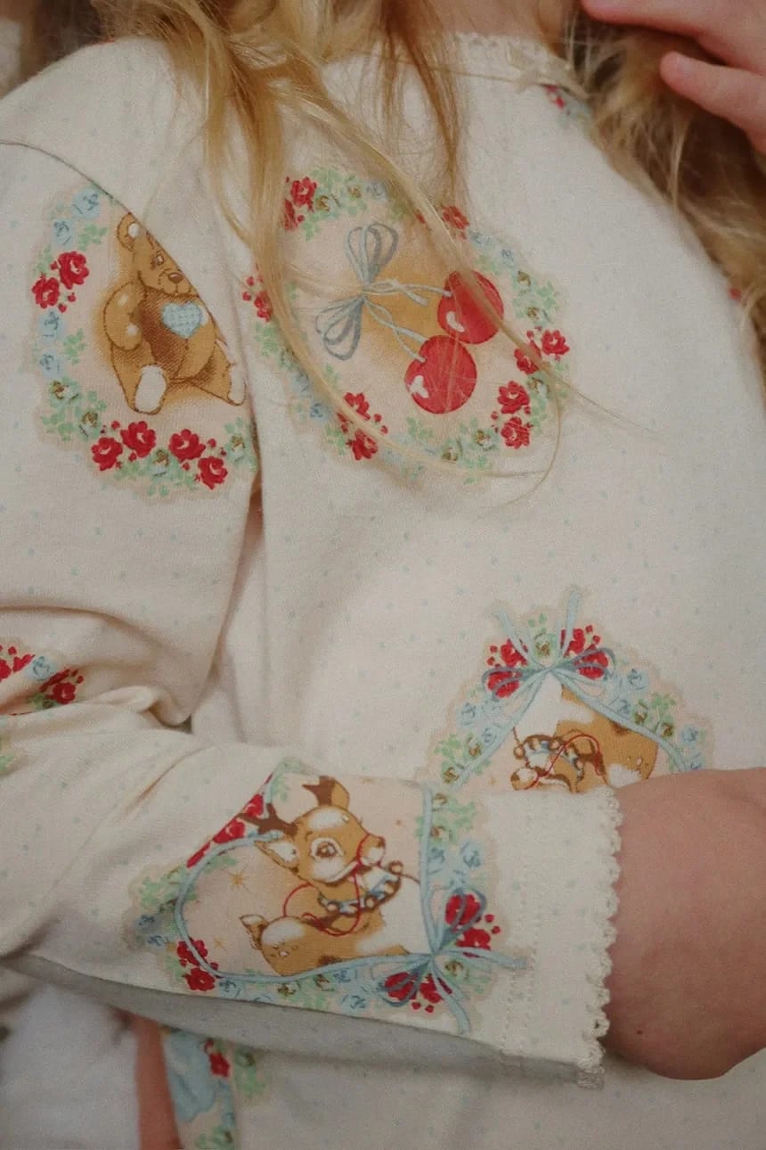 Детские пижамы БАЗОВЫЙ КОМПЛЕКТ БЛУЗКА/БРЮКИ GOTS - фото 11
