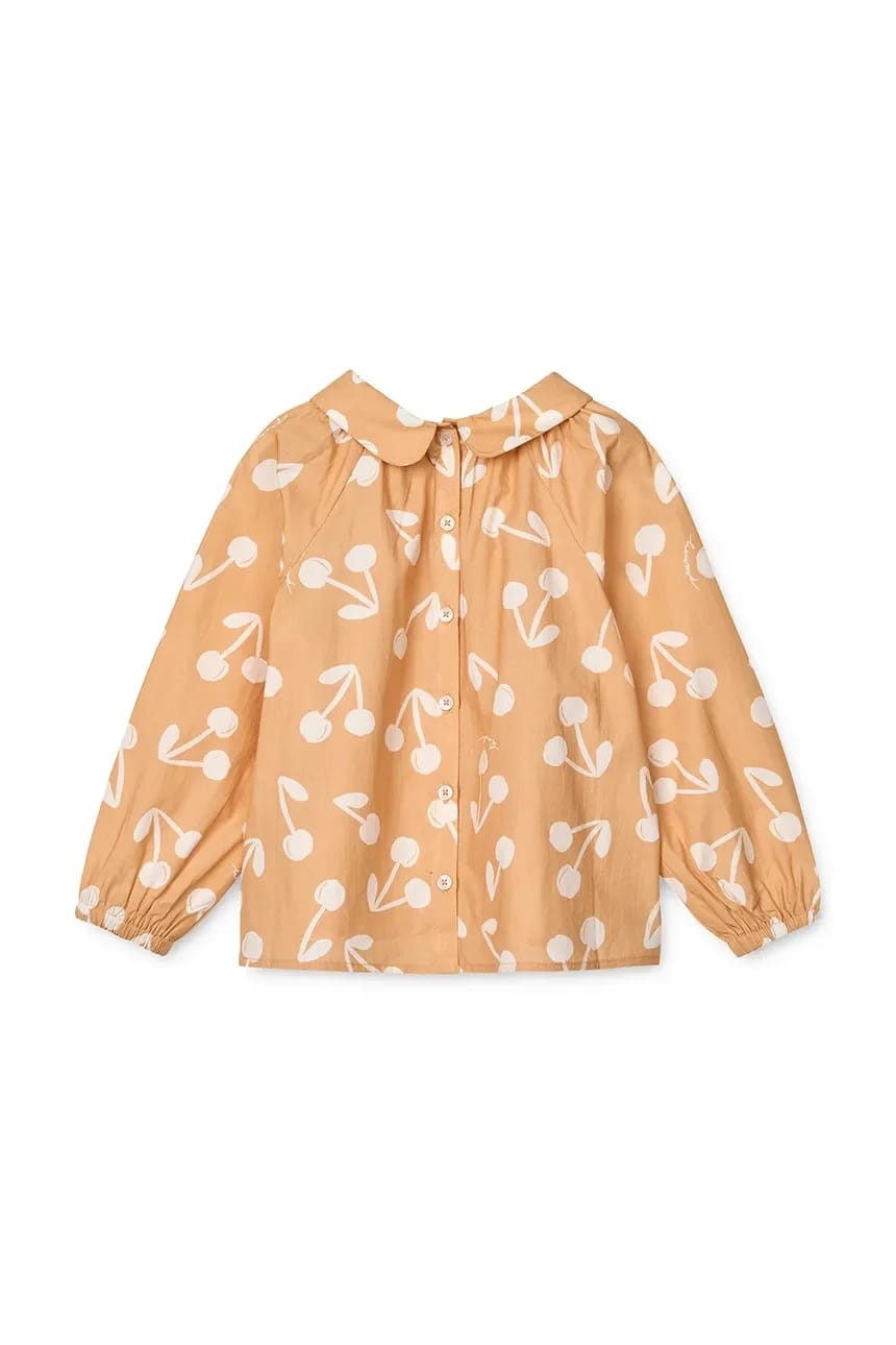 Детская хлопковая блузка Rhea Printed Top - фото 2