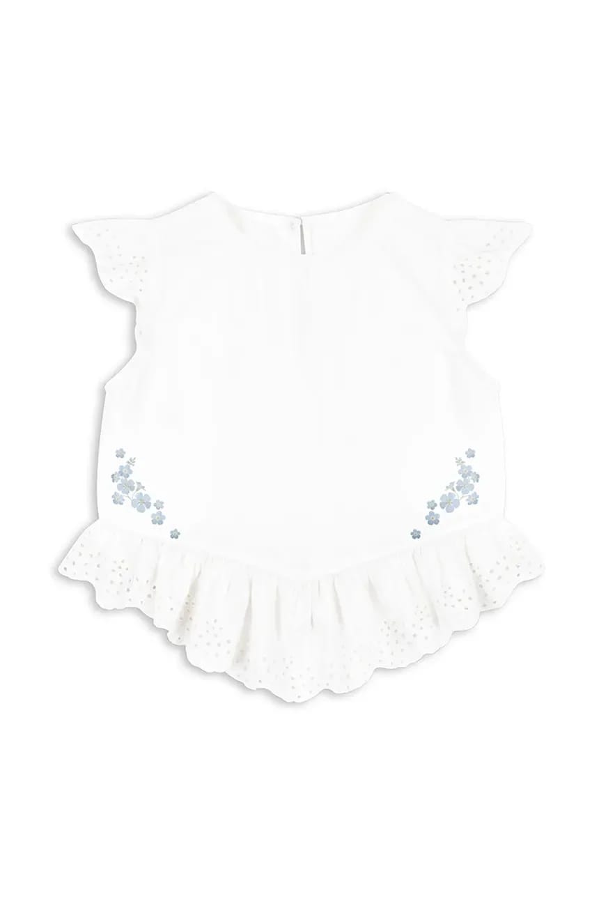 Детская хлопковая блуза RHW X KS FIORI TOP GOTS - фото 2
