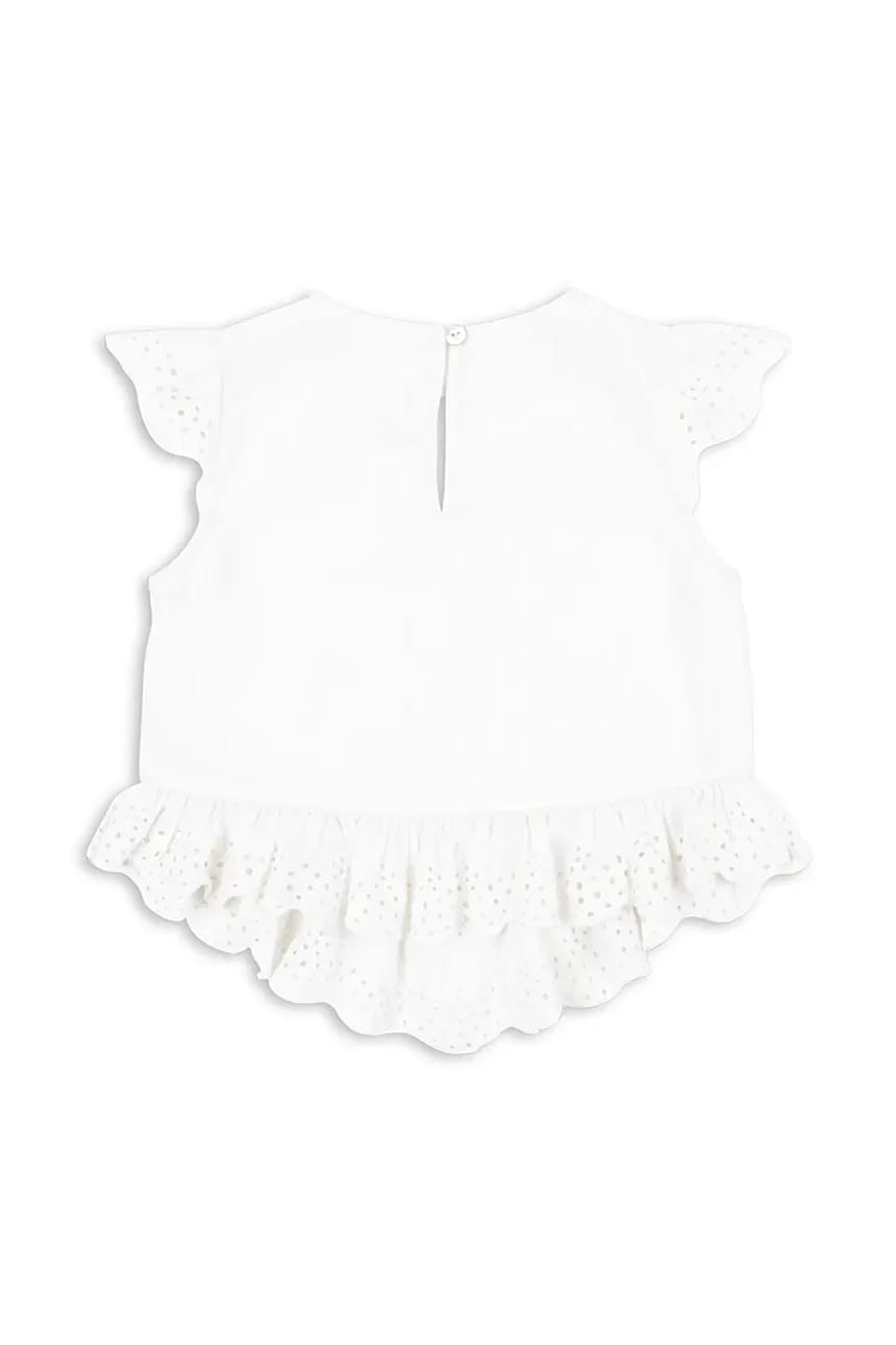Детская хлопковая блуза RHW X KS FIORI TOP GOTS - фото 3