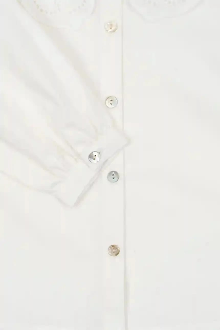 Детская хлопковая рубашка RILO COLLAR SHIRT GOTS - фото 5