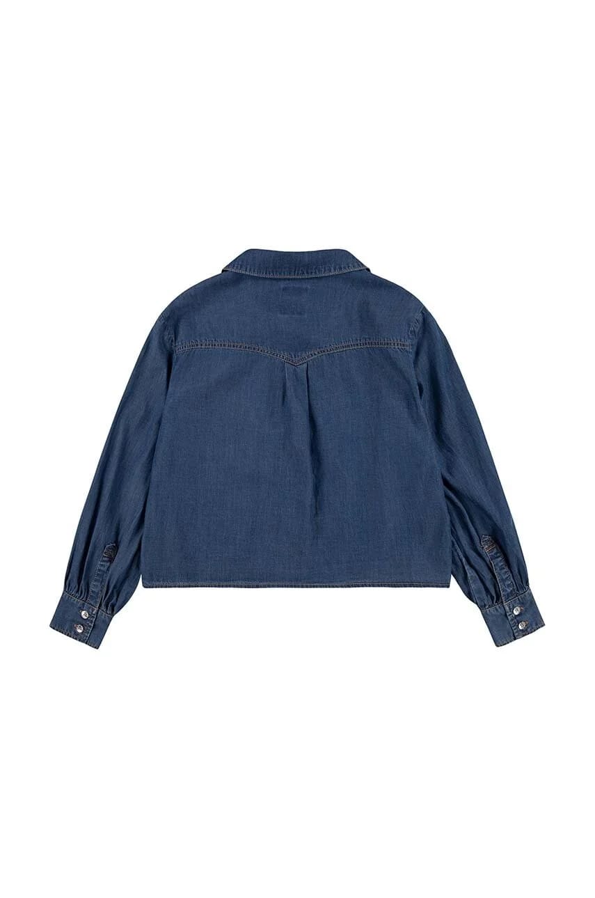 Детская джинсовая рубашка L/S WESTERN DENIM SHIRT - фото 2