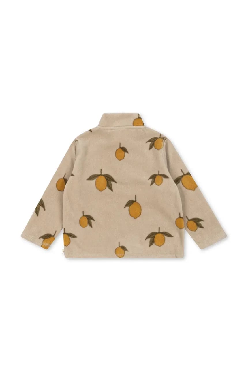 TAVI FLEECE SEATSHIRT GRS детская толстовка бежевая для мальчиков - фото 2