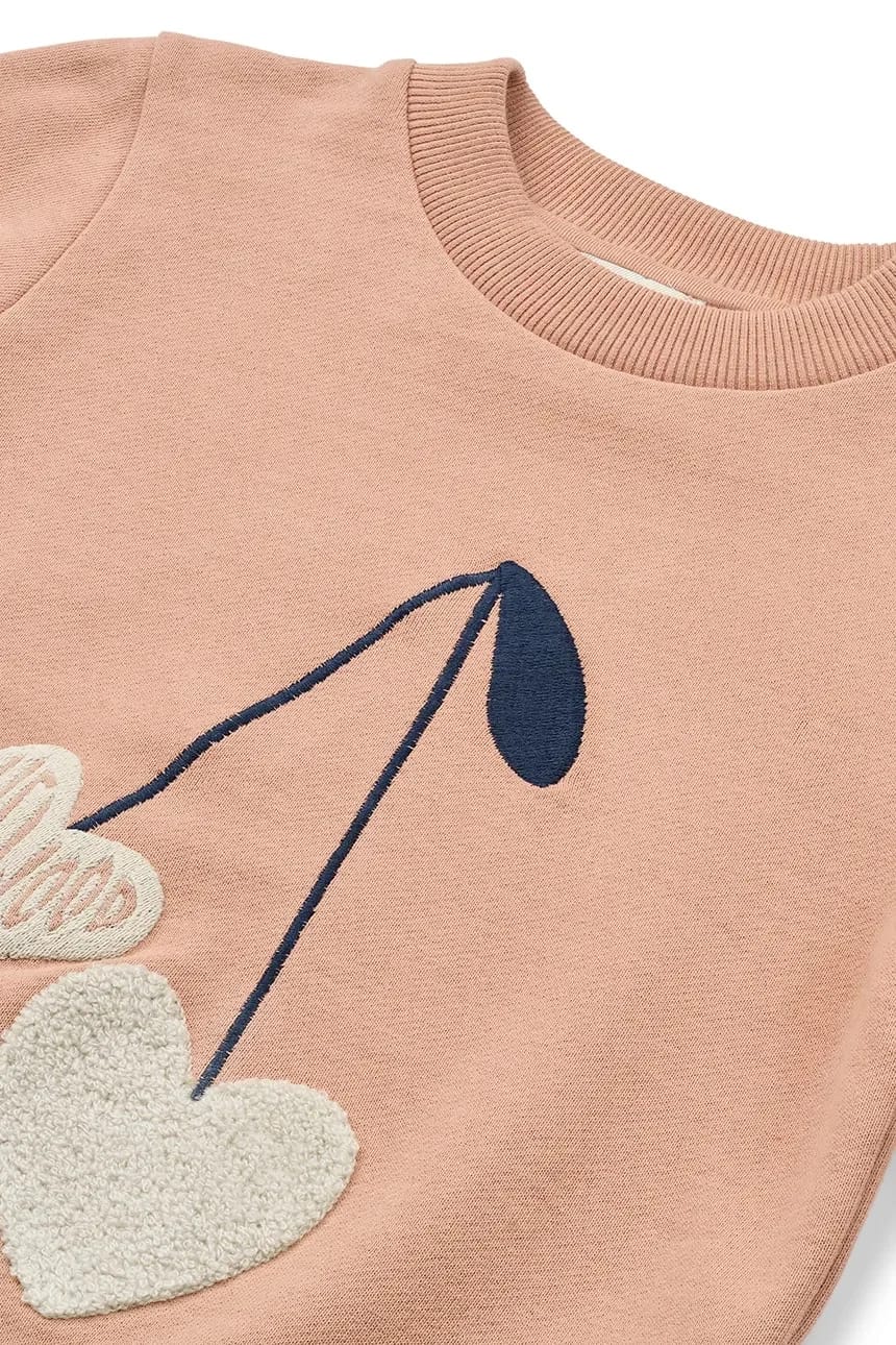 Детская хлопковая толстовка Thora Placement Sweatshirt - фото 3