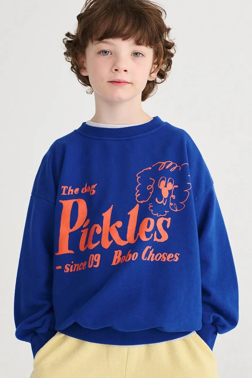 Детская толстовка Pickles The Dog