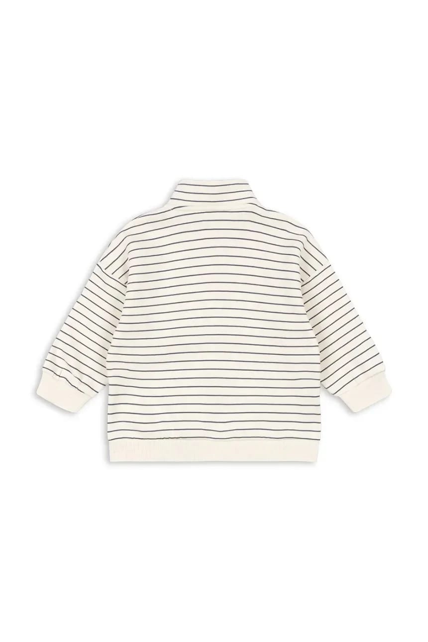 Детская толстовка LOU STRIPE HALF ZIP SWEAT OCS - фото 3