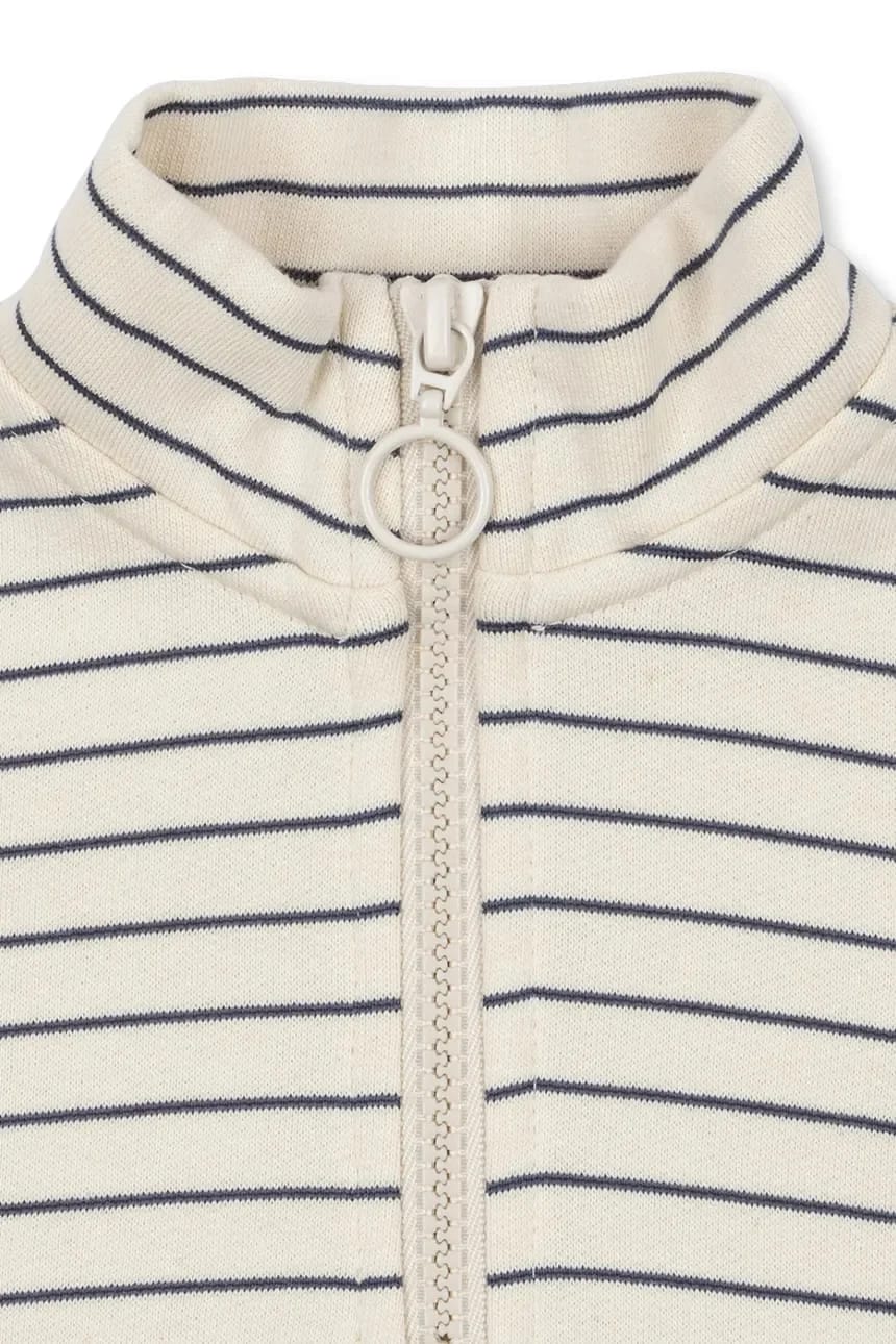 Детская толстовка LOU STRIPE HALF ZIP SWEAT OCS - фото 4