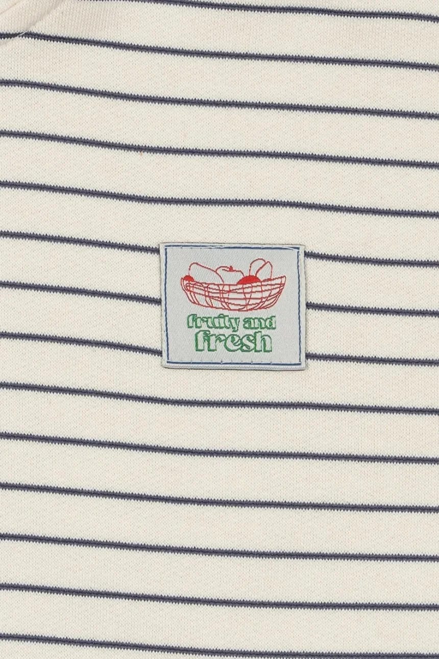 Детская толстовка LOU STRIPE HALF ZIP SWEAT OCS - фото 5