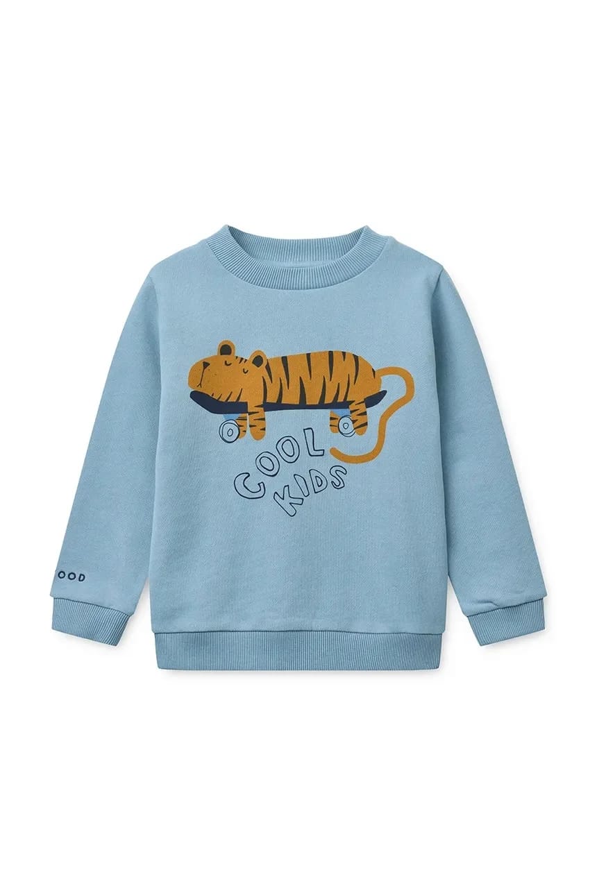 Детская хлопковая толстовка Thora Placement Sweatshirt - фото 2