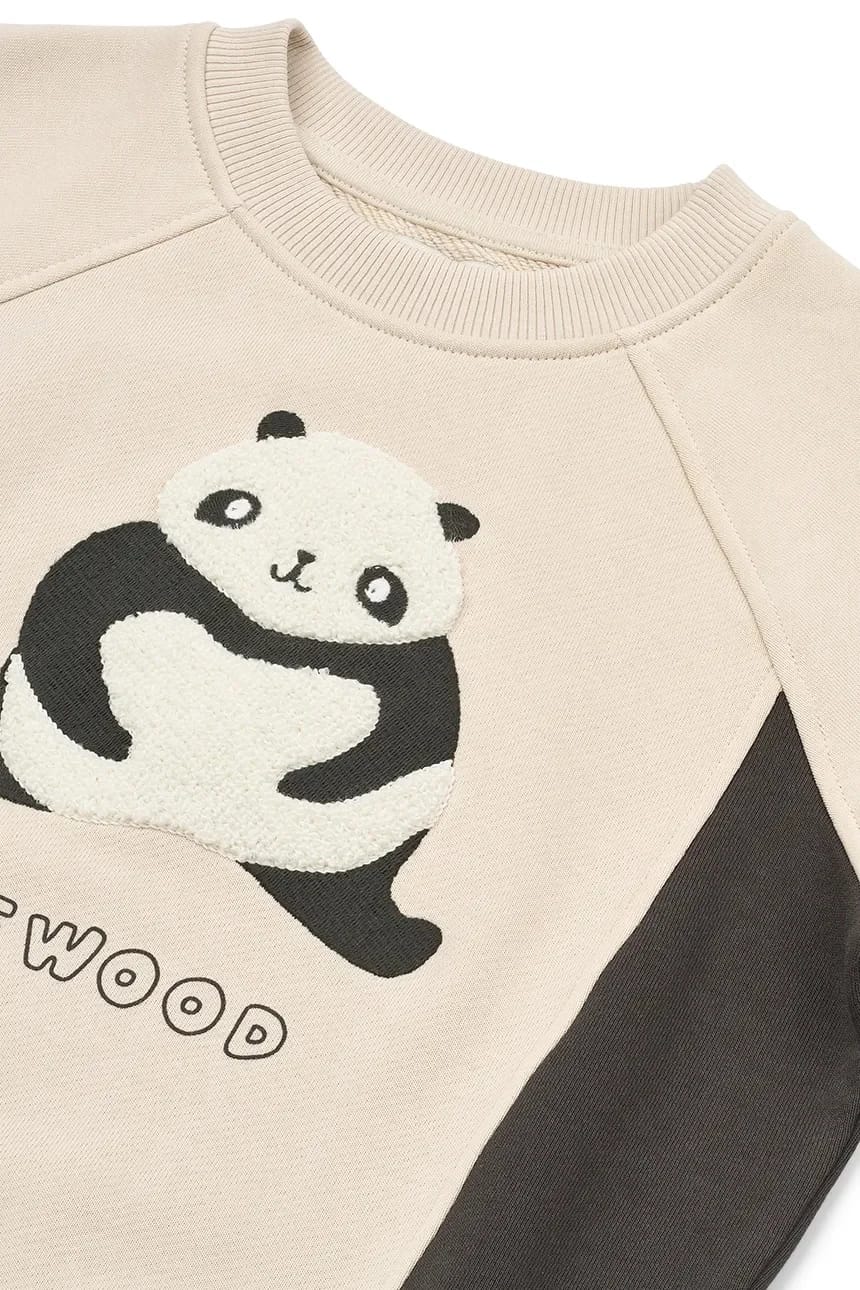 Детская хлопковая толстовка Aude Placement Sweatshirt - фото 3