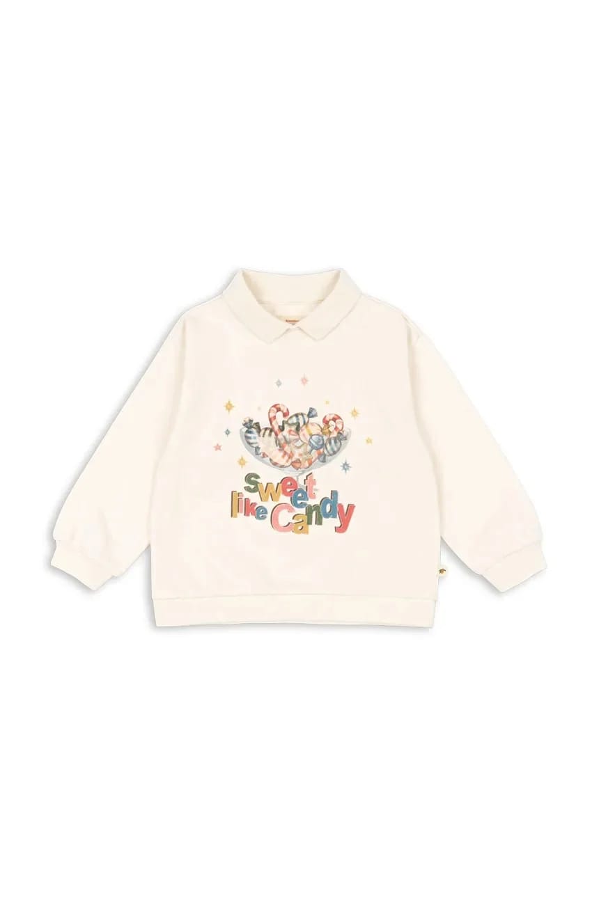 Детская толстовка из хлопка SPOTTY LS POLO GOTS - фото 2