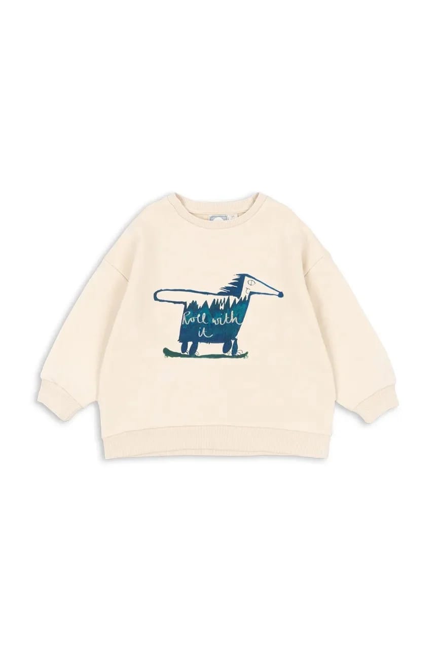 Детская толстовка из хлопка RHW X KS ROLLER SWEAT OCS - фото 2