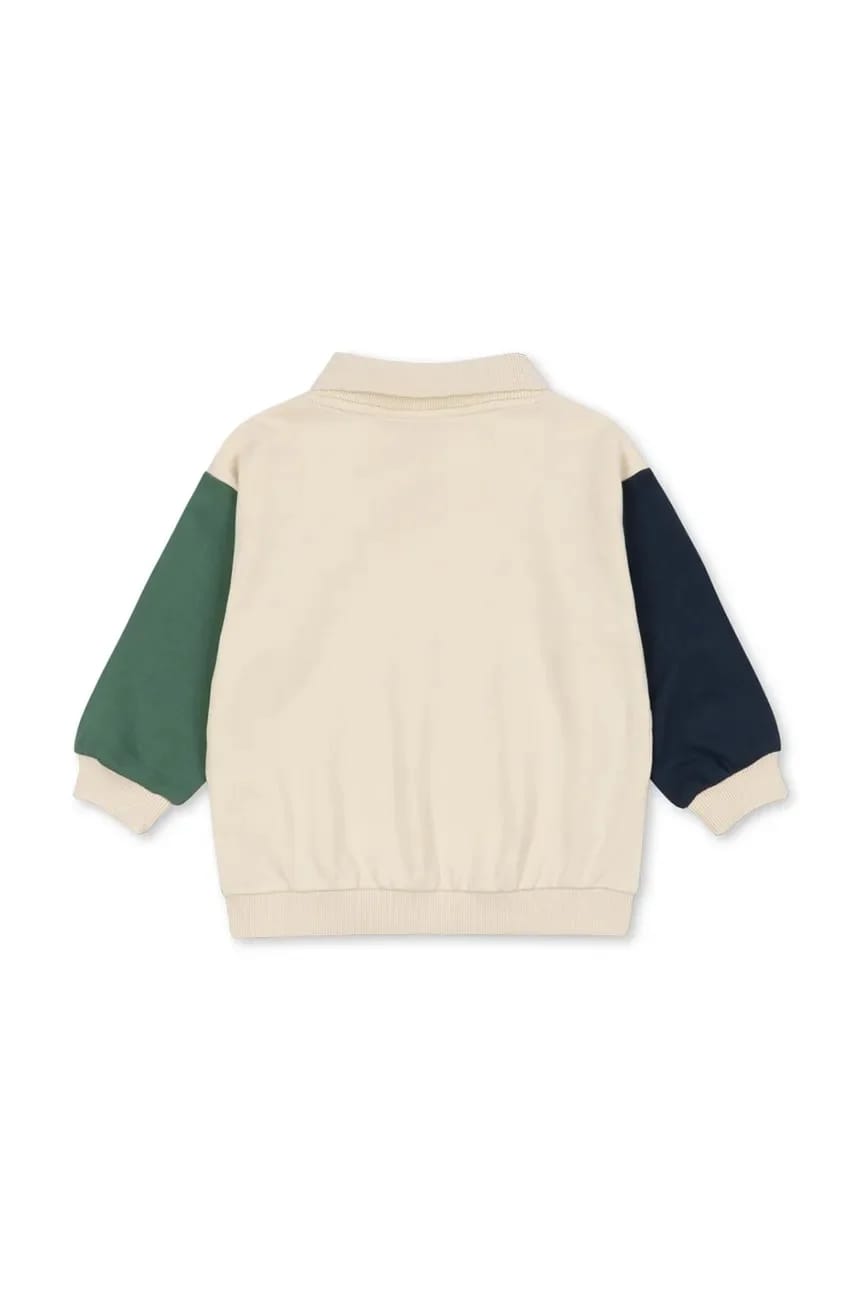 Детская толстовка из хлопка SPOTTY LS POLO GOTS - фото 3
