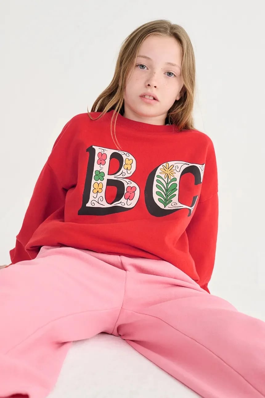 Детская хлопковая толстовка Spring Letters - фото 4