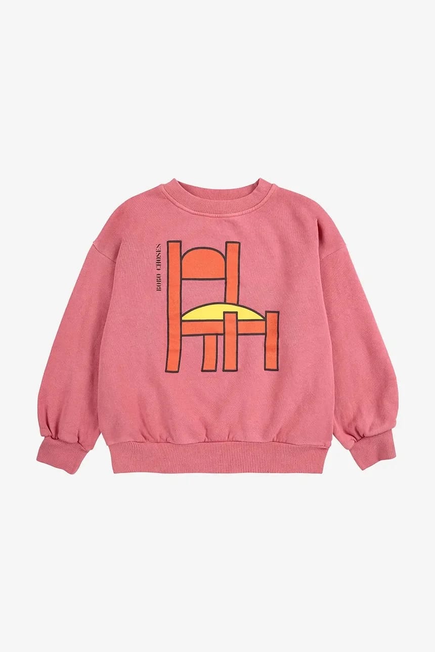 Детская хлопковая толстовка Chair - фото 2