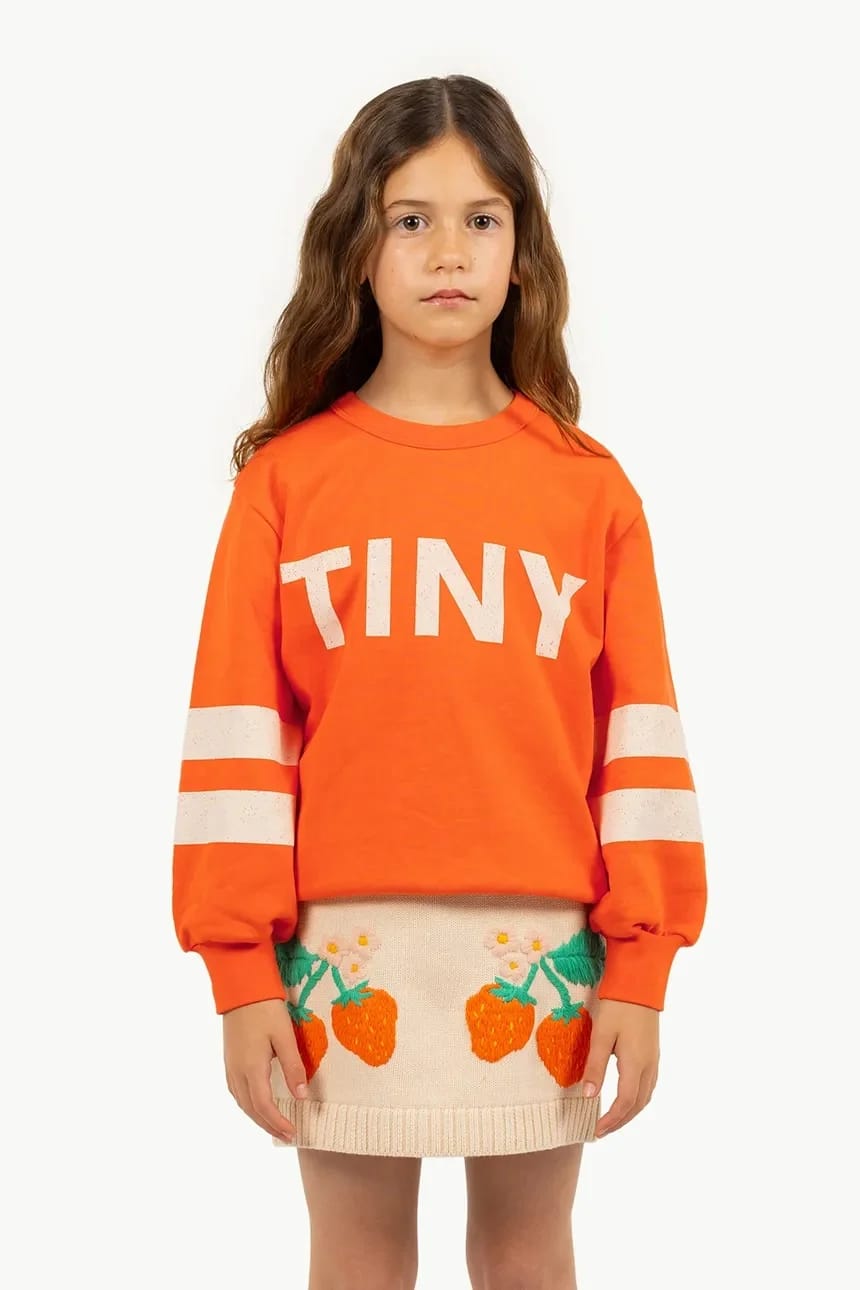Детская толстовка из хлопка STRIPES LOGO SEATSHIRT