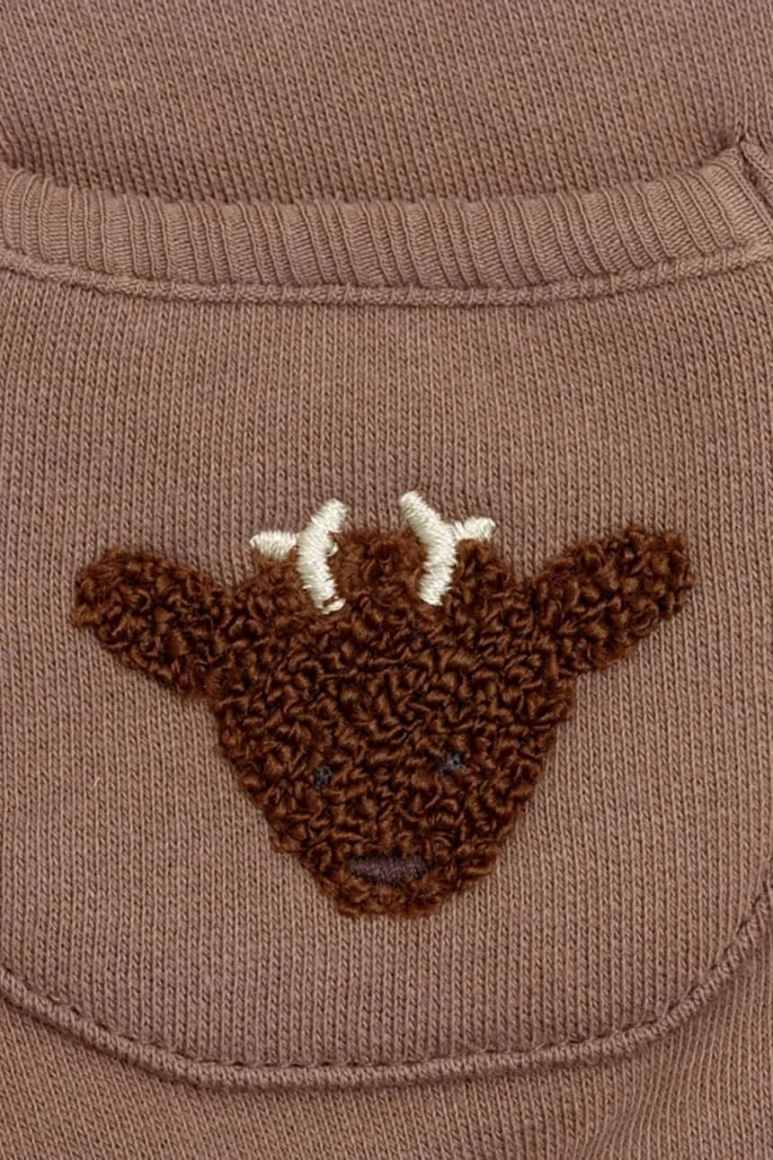 Детский хлопковый свитшот Foppe Sweater Stags - фото 5
