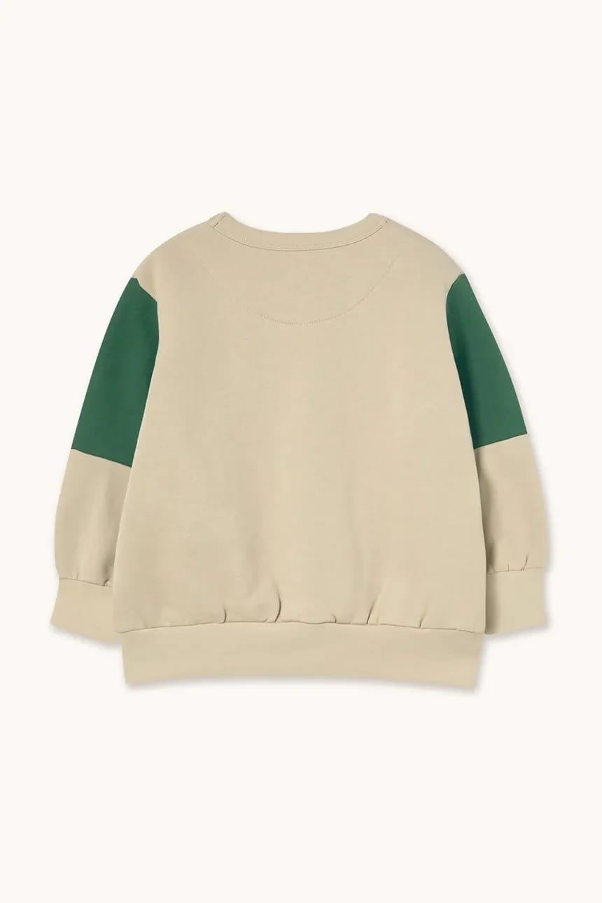 Детская толстовка из хлопка TINY COLOR BLOCK SEATSHIRT - фото 3