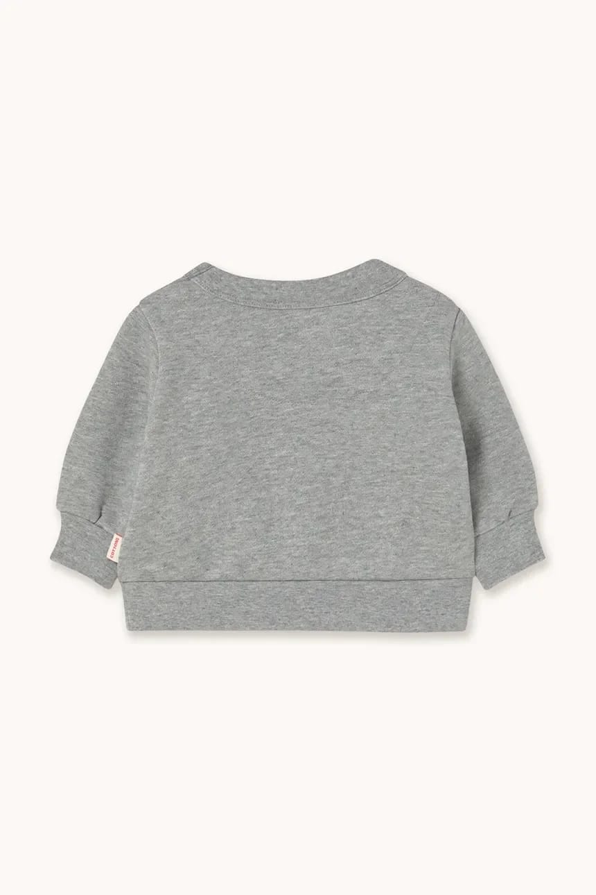 Хлопковая детская толстовка CHERRY GRAPHIC BABY SEATSHIRT - фото 2