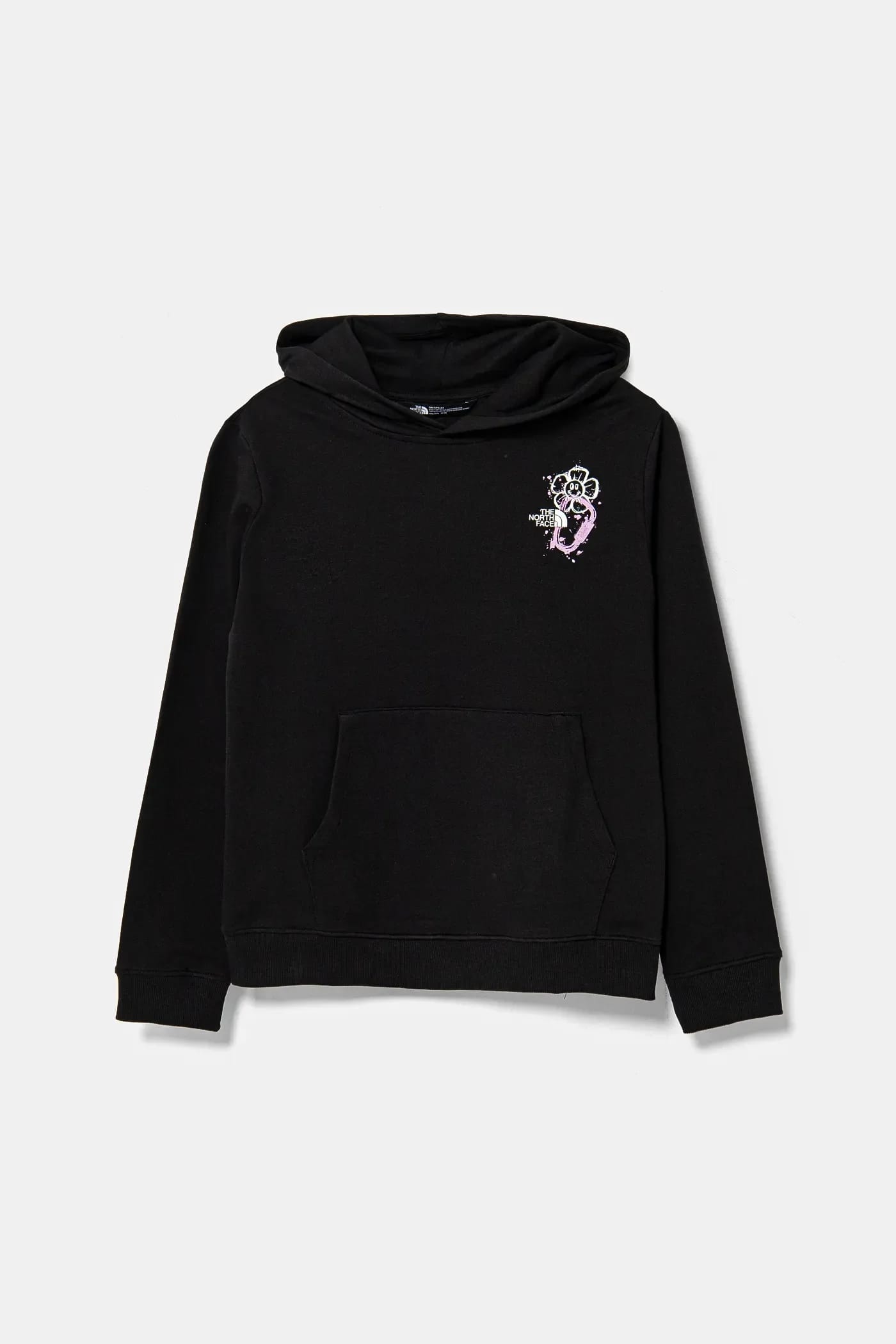 Детская хлопковая толстовка GRAPHIC RELAXED HOODIE