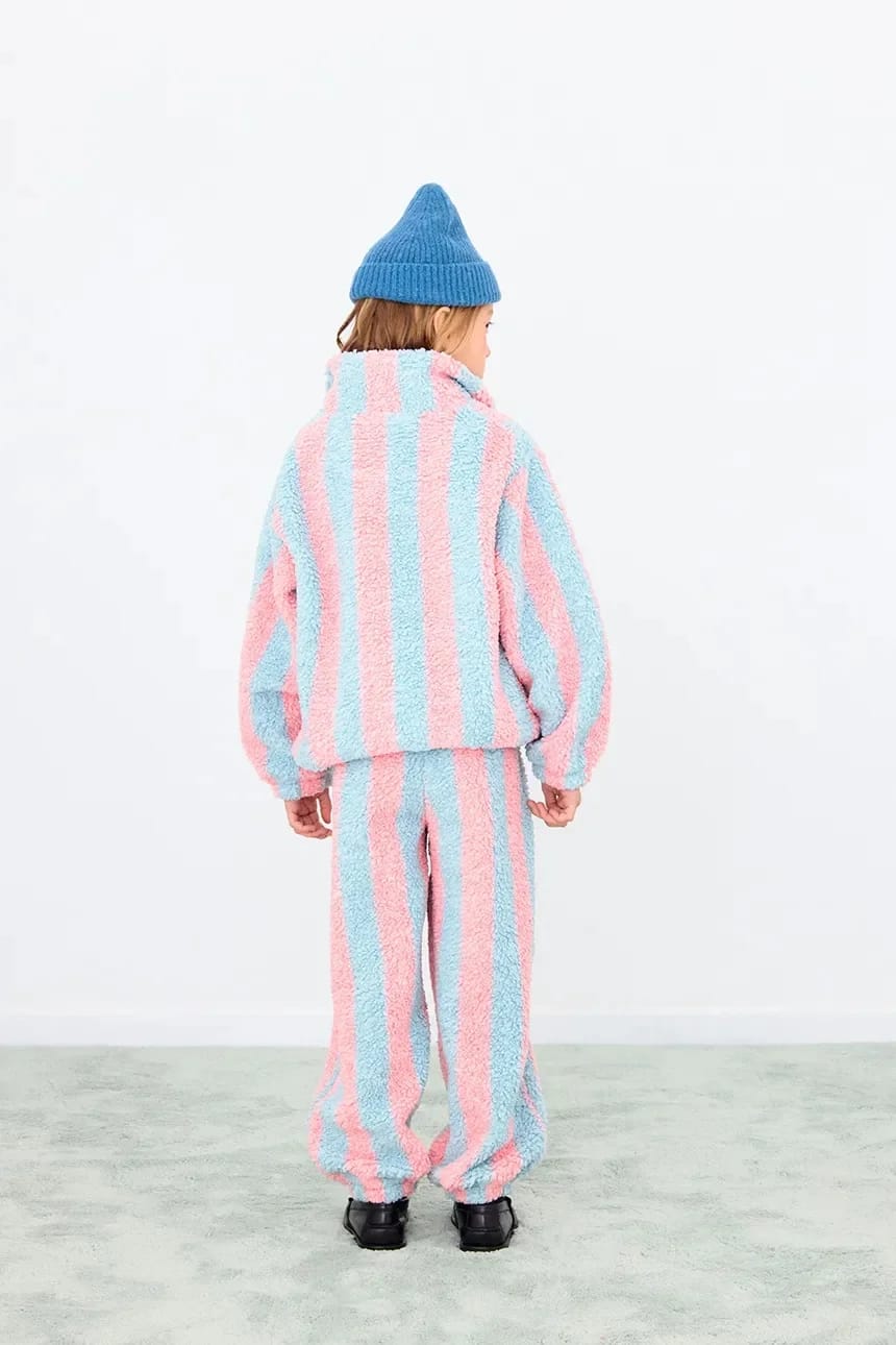 Детская толстовка STRIPES SHERPA SEATSHIRT - фото 4
