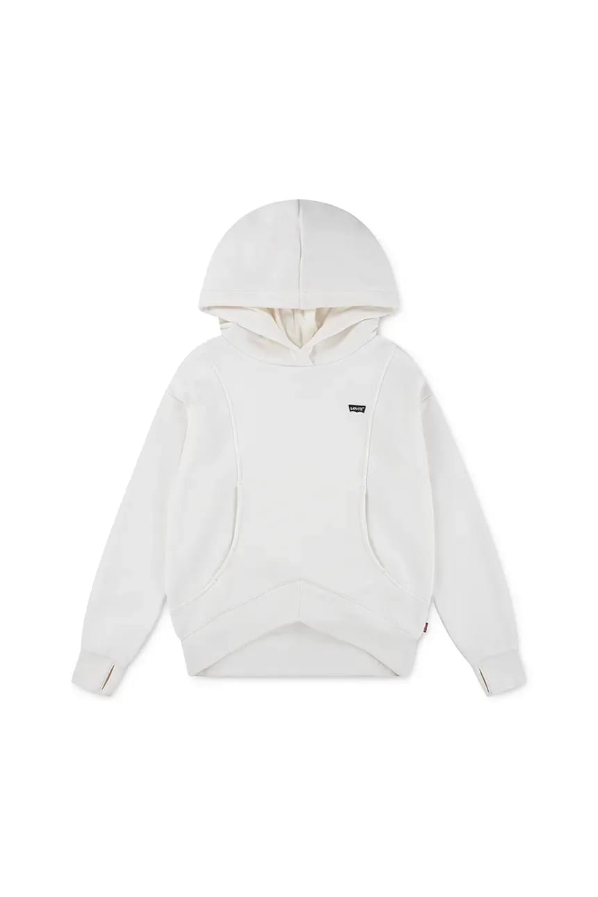 Детская толстовка BATWING PATCH HOODIE бежевая для девочек