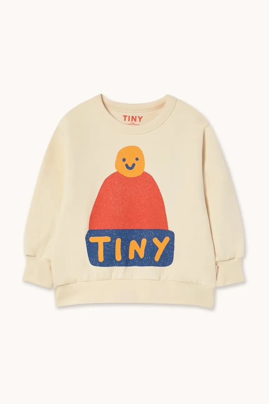 Детская толстовка из хлопка BEANIE GRAPHIC SEATSHIRT