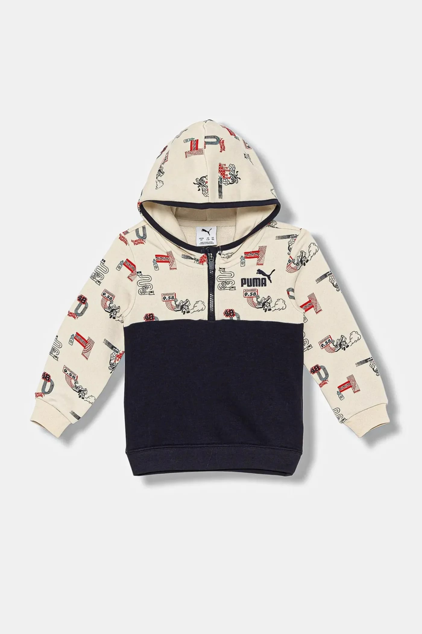 LITTLE RUNNERS Hoodie с полумолнией PS детская толстовка
