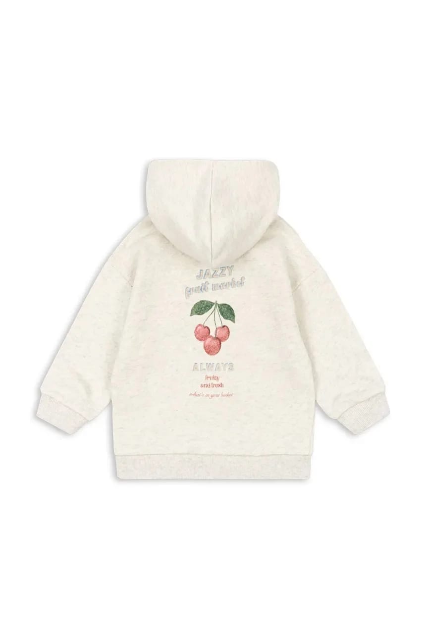 Детская хлопковая толстовка LOUPY SWEAT ZIP HOOD OCS - фото 2