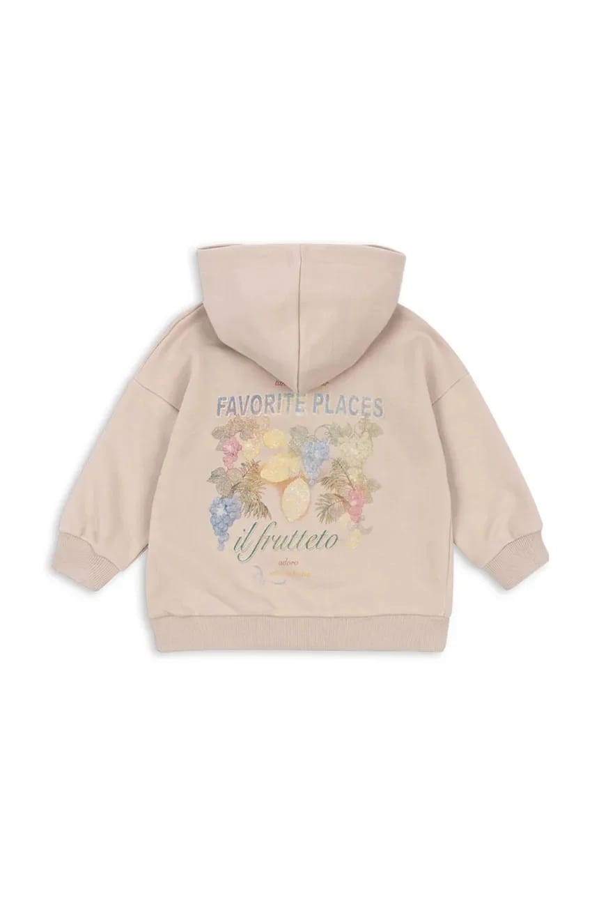 Детская хлопковая толстовка LOU SWEAT ZIP HOOD OCS - фото 2