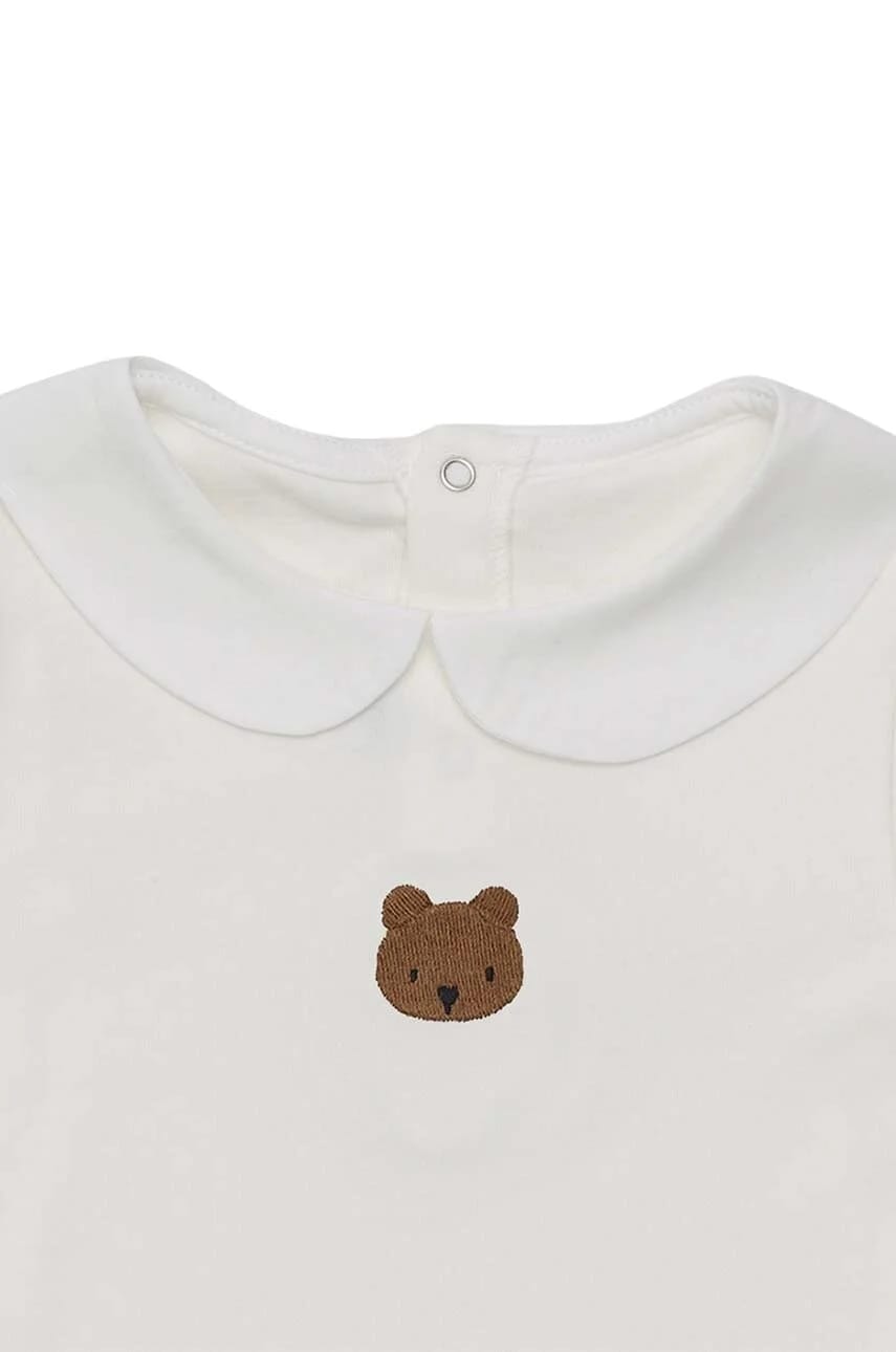 Хлопковое детское боди Davo Bodysuit Bear - фото 4