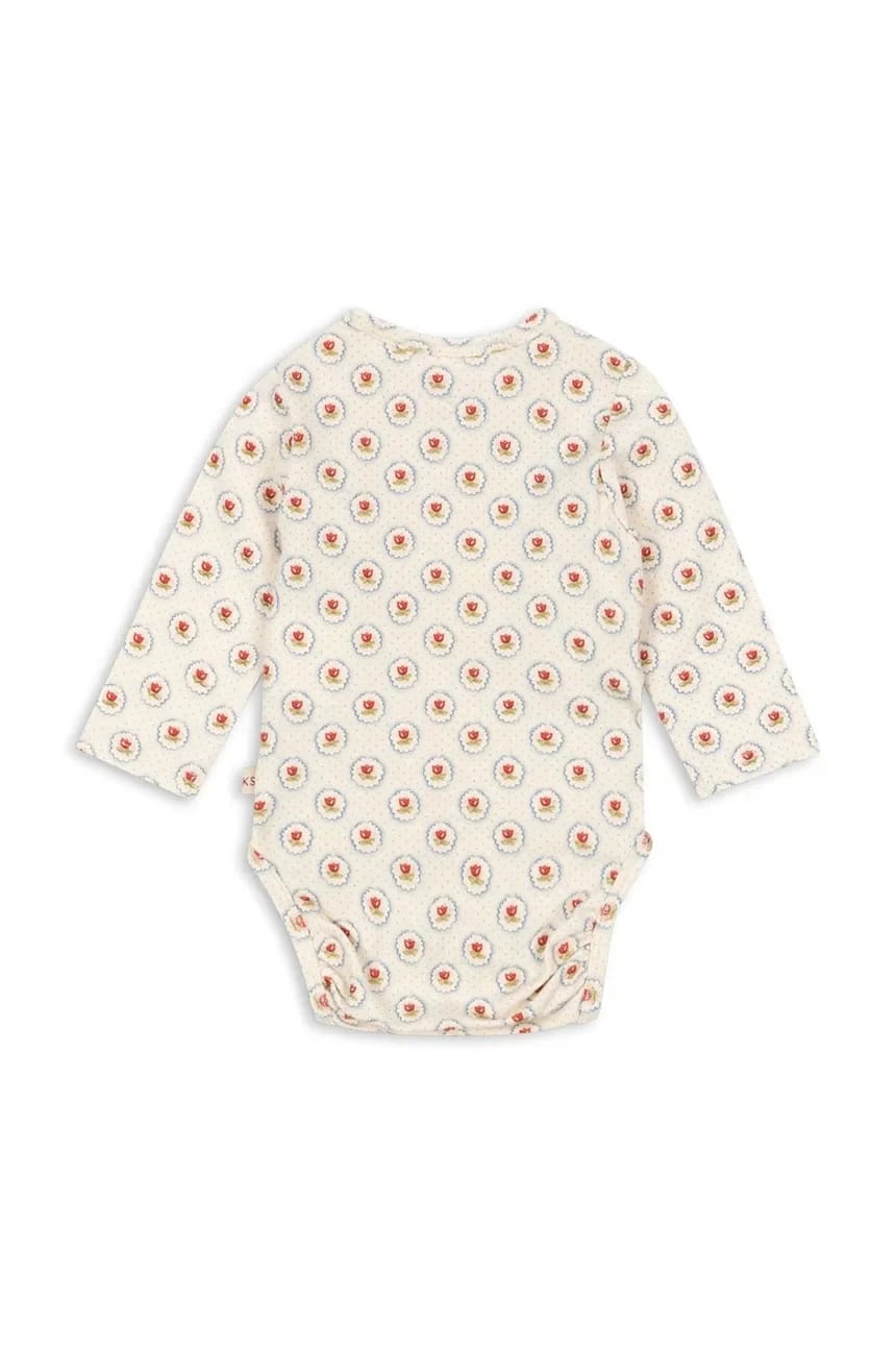 Боди для малышей BASIC LS NEWBORN BODY GOTS - фото 2