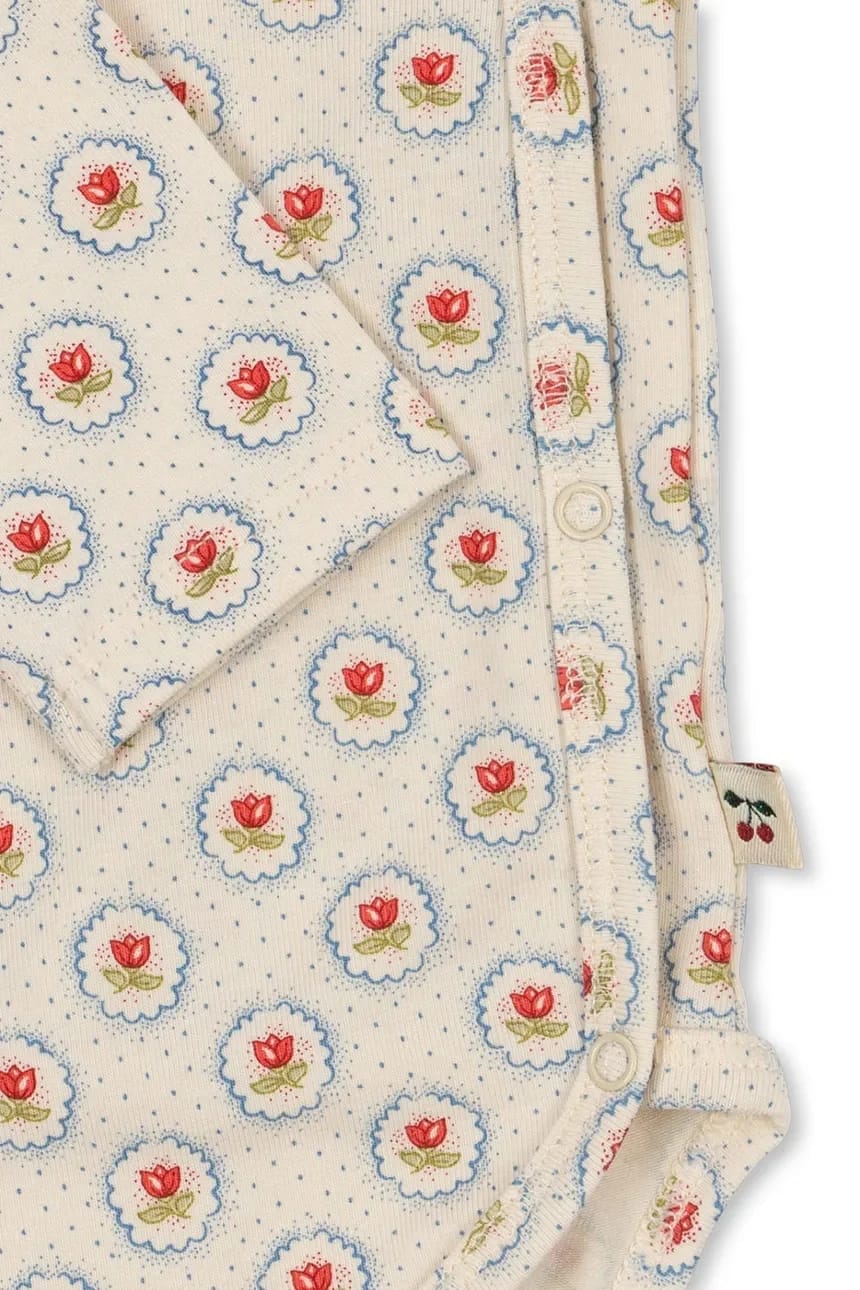 Боди для малышей BASIC LS NEWBORN BODY GOTS - фото 4