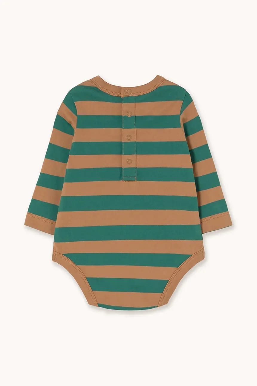 Хлопковое детское боди STRIPES KNIT BODY - фото 2