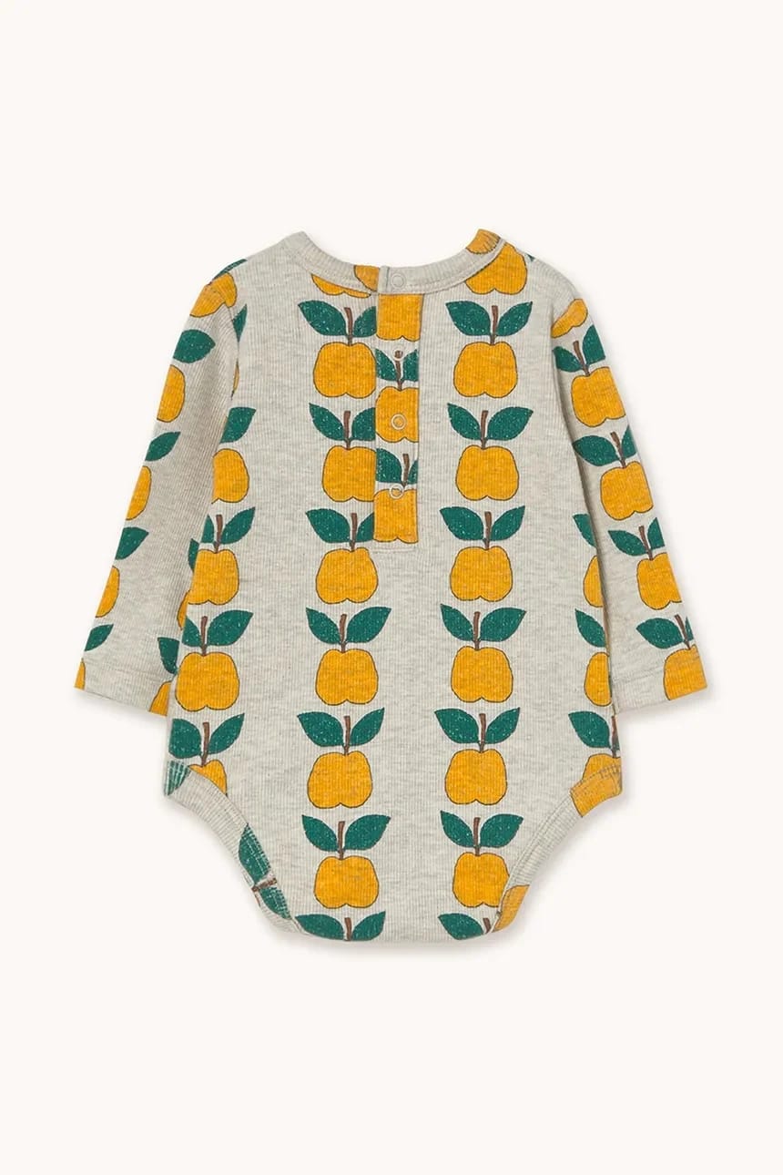 Хлопковое детское боди APPLES RIB BODY - фото 2