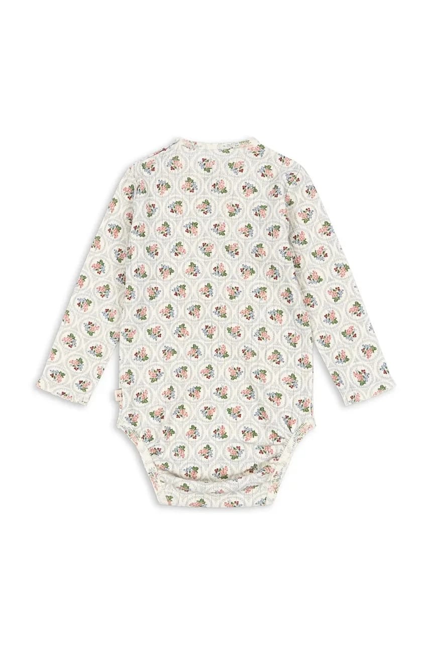 Хлопковое детское боди MINNIE BODY GOTS многоцветный для девочек - фото 2