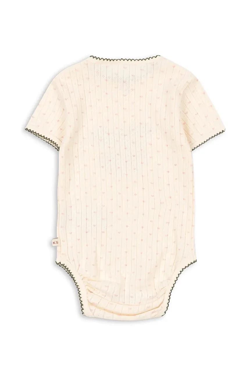 Хлопковое детское боди MINNIE SS BODY GOTS - фото 3