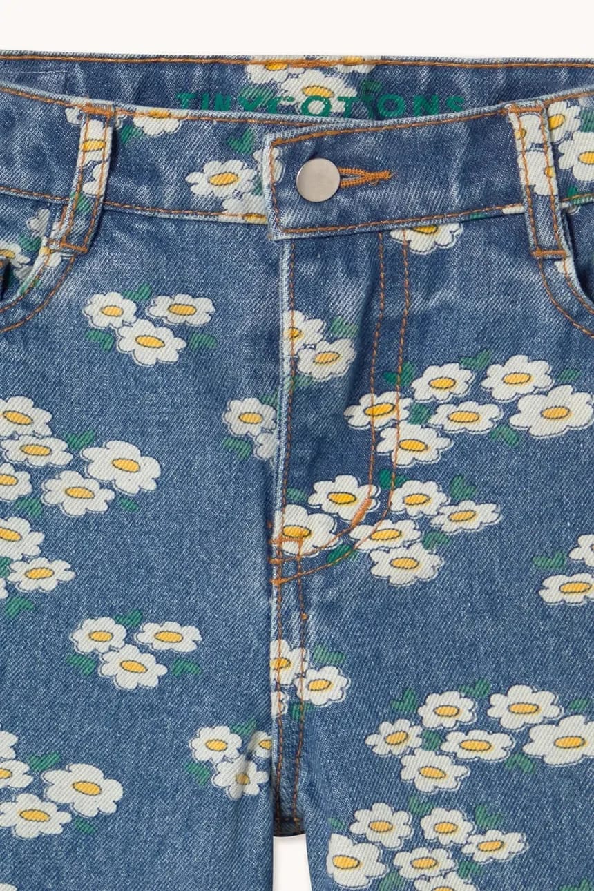 BLOSSOMS DENIM JEANS детские джинсы - фото 4